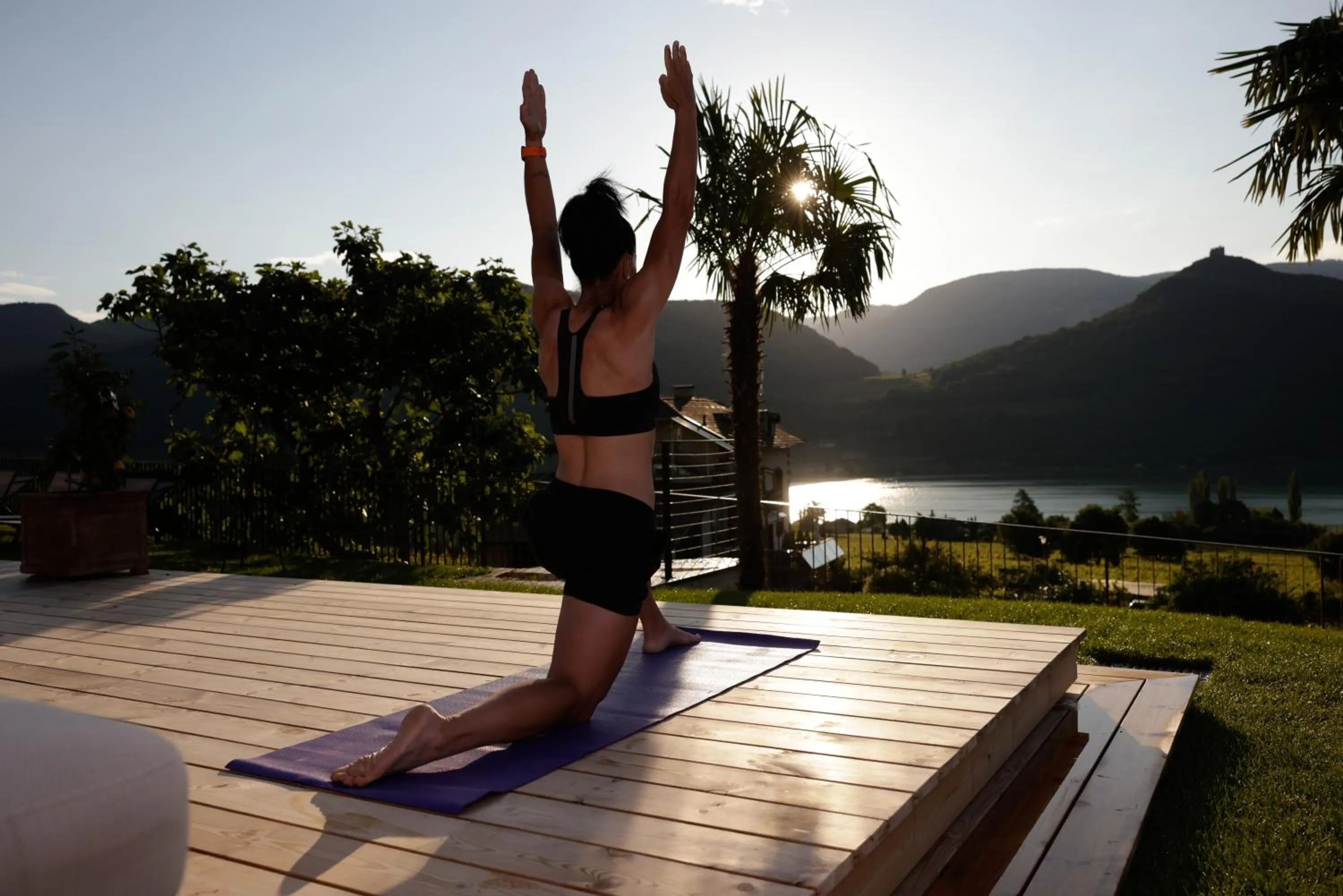 Swimming pool in Hotel Haus am Hang