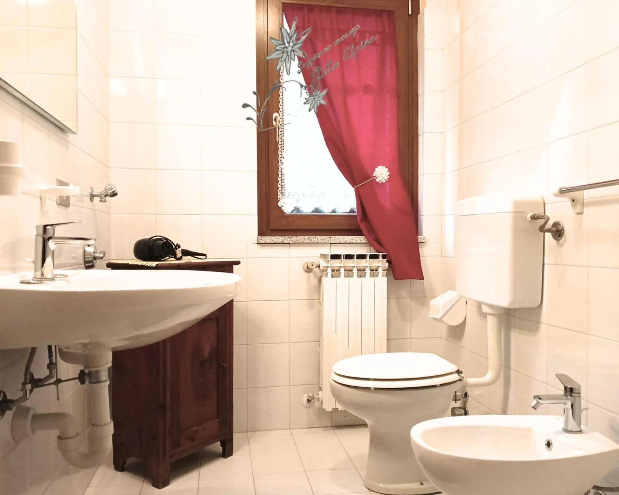 Bathroom in Soggiorno Vacanze Stella Alpina