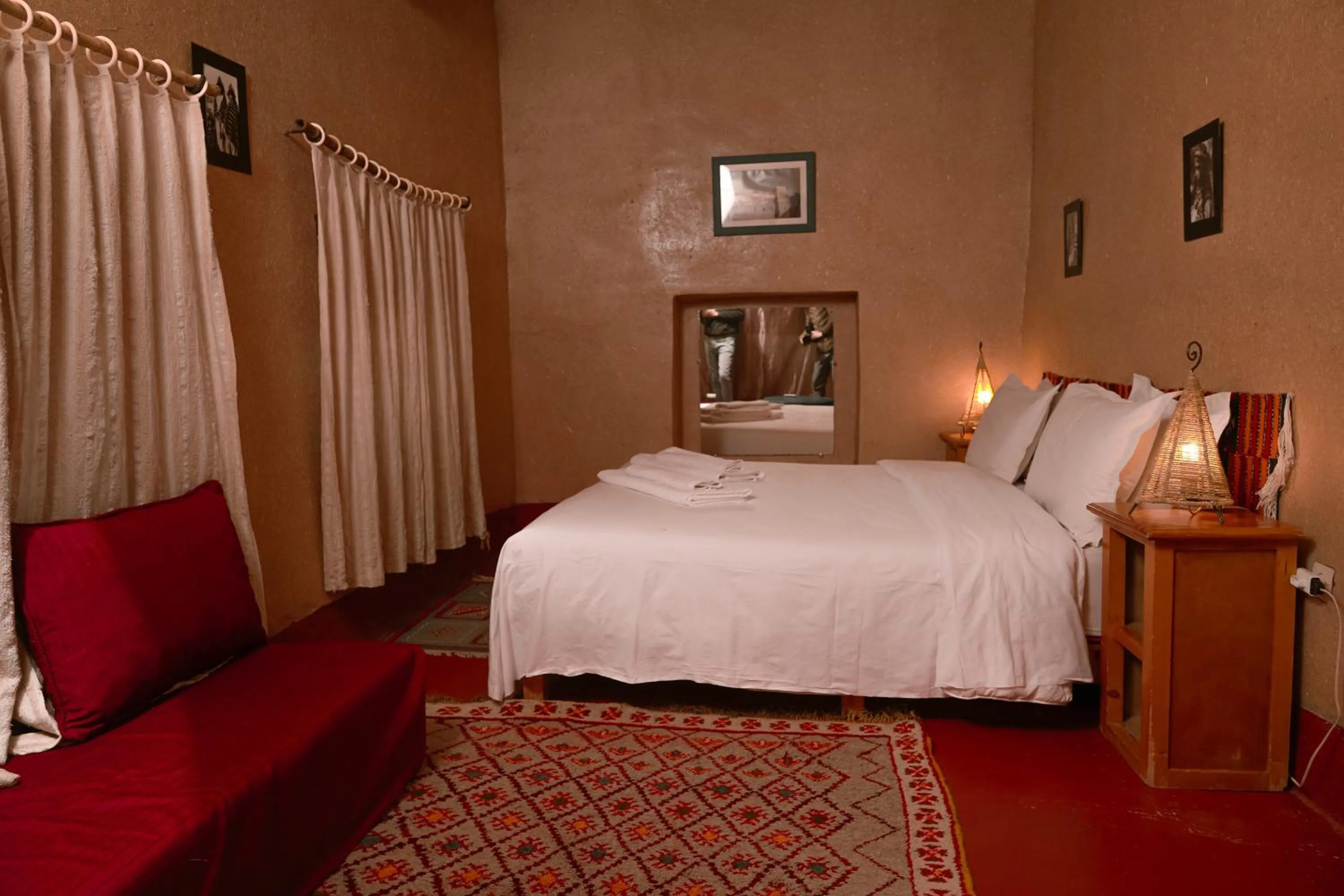 Bed in Dar Mouna