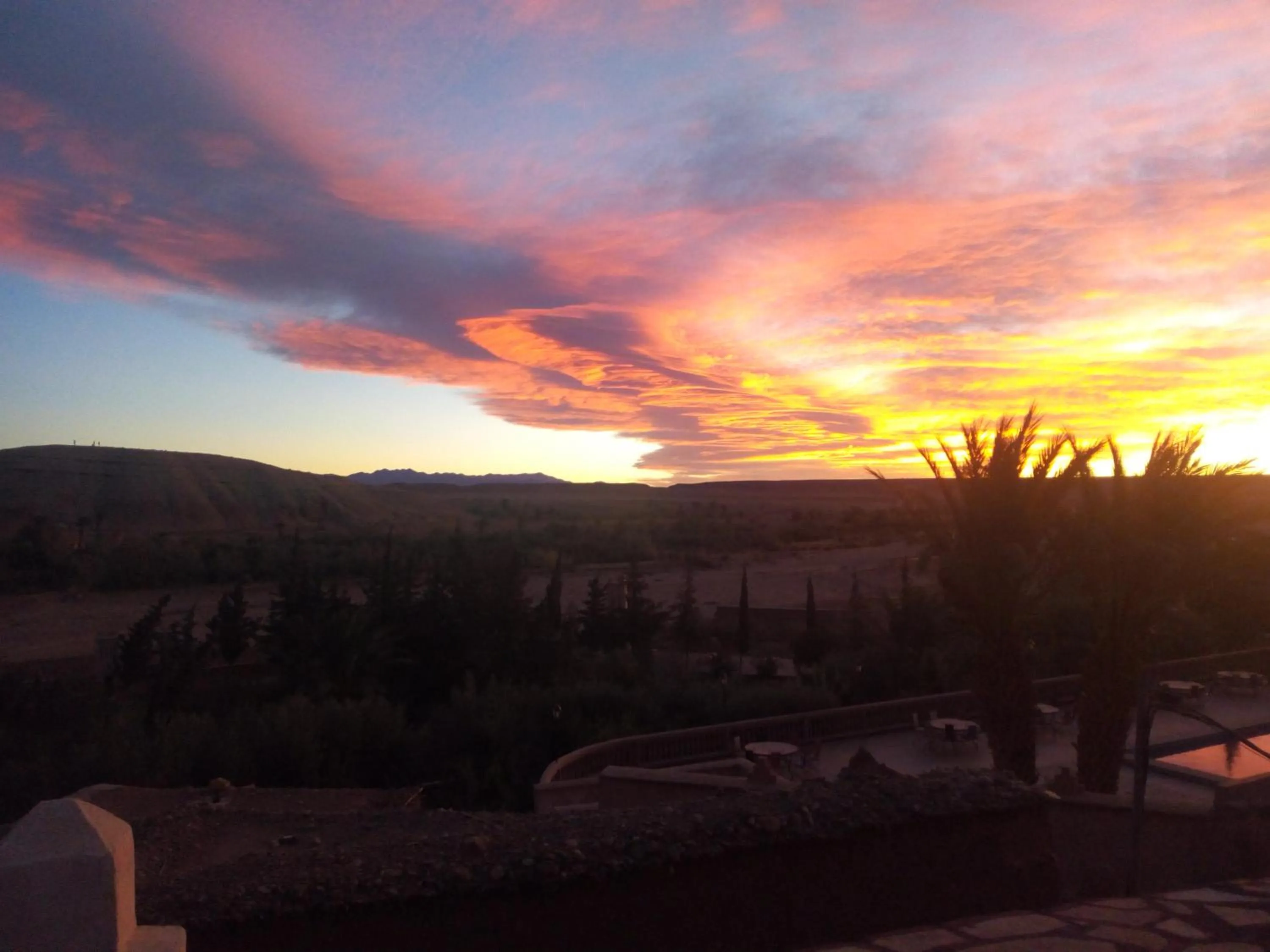 Sunrise in Dar Mouna
