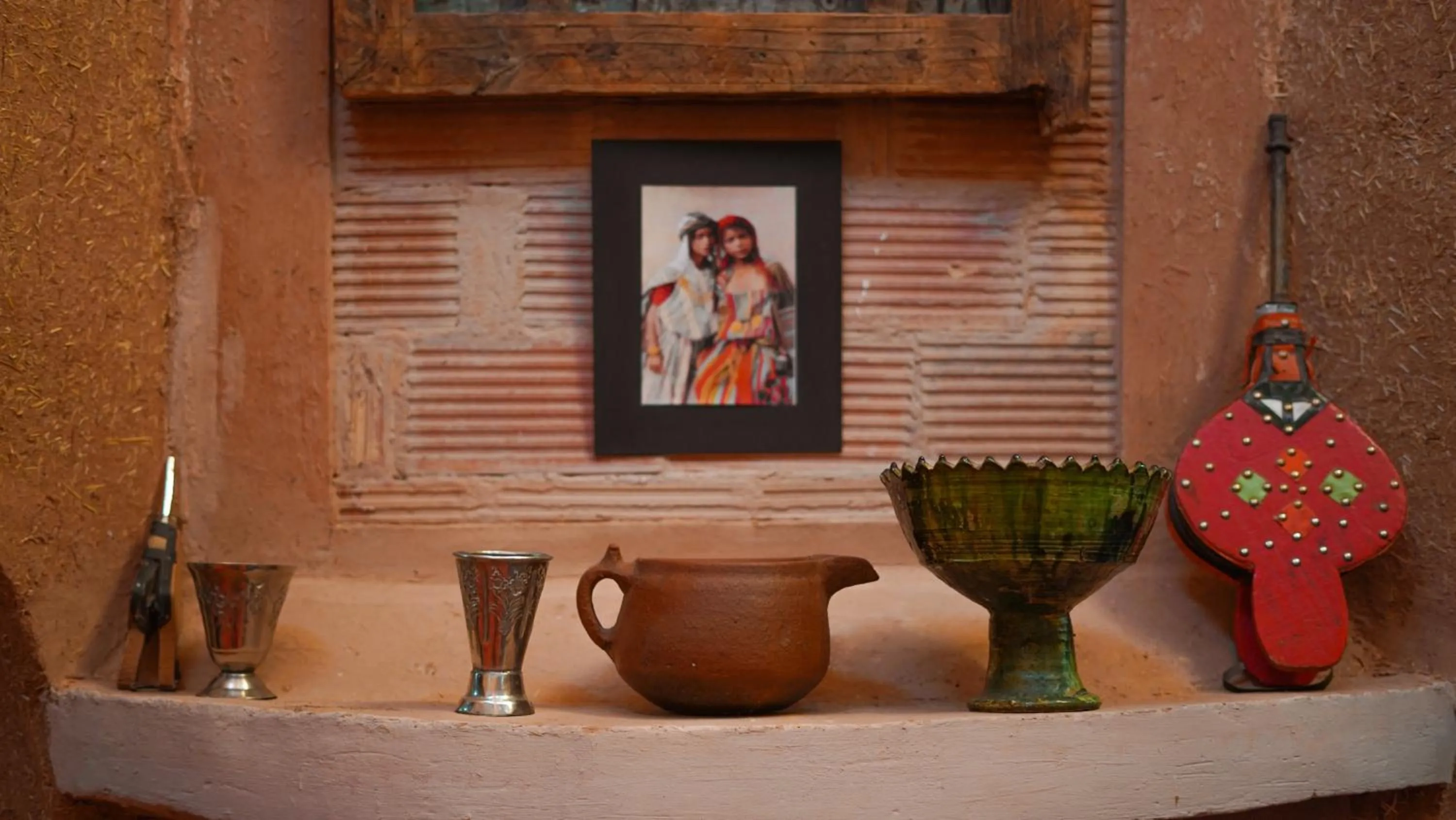 Decorative detail in Dar Mouna