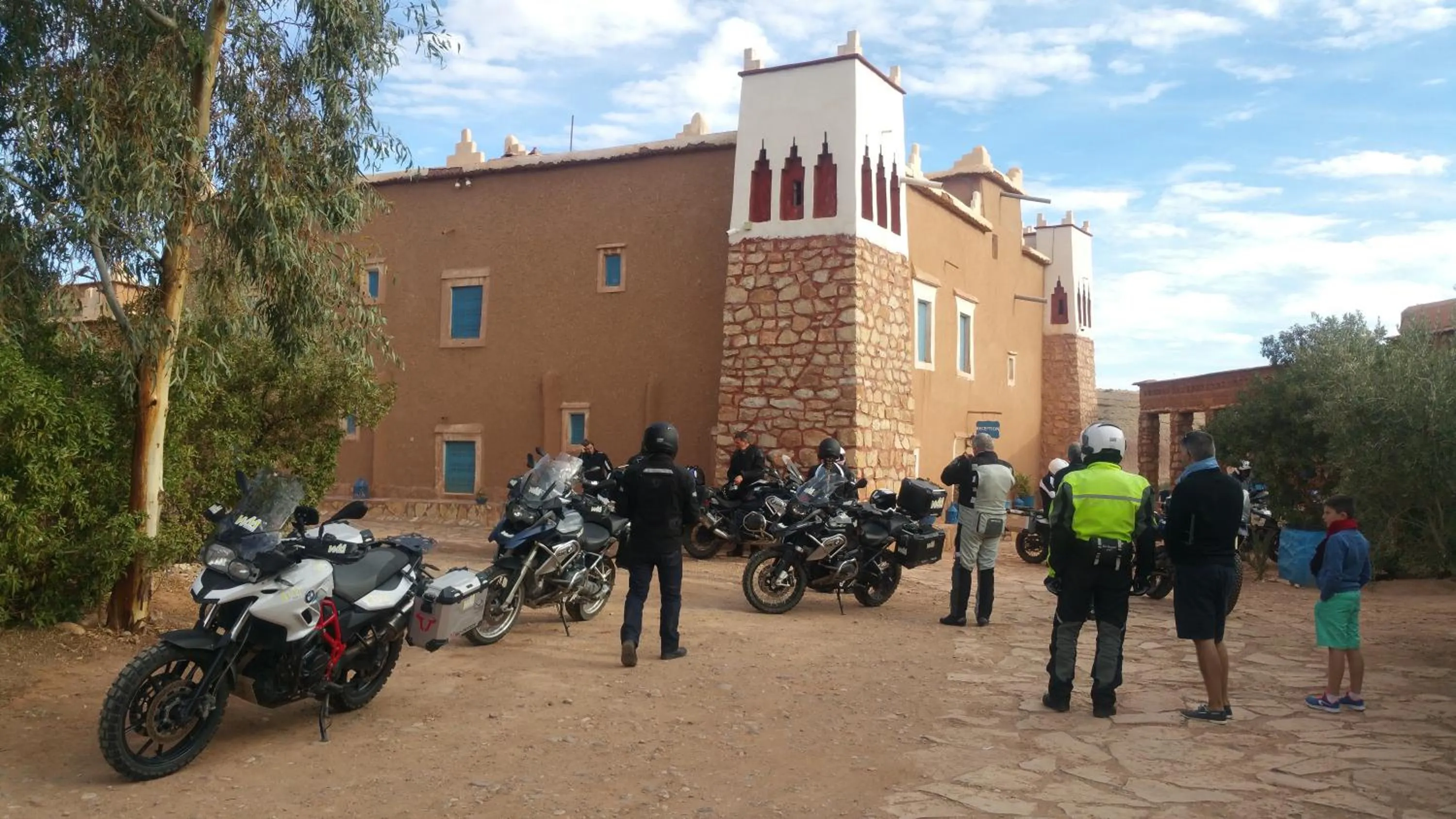Facade/entrance in Dar Mouna