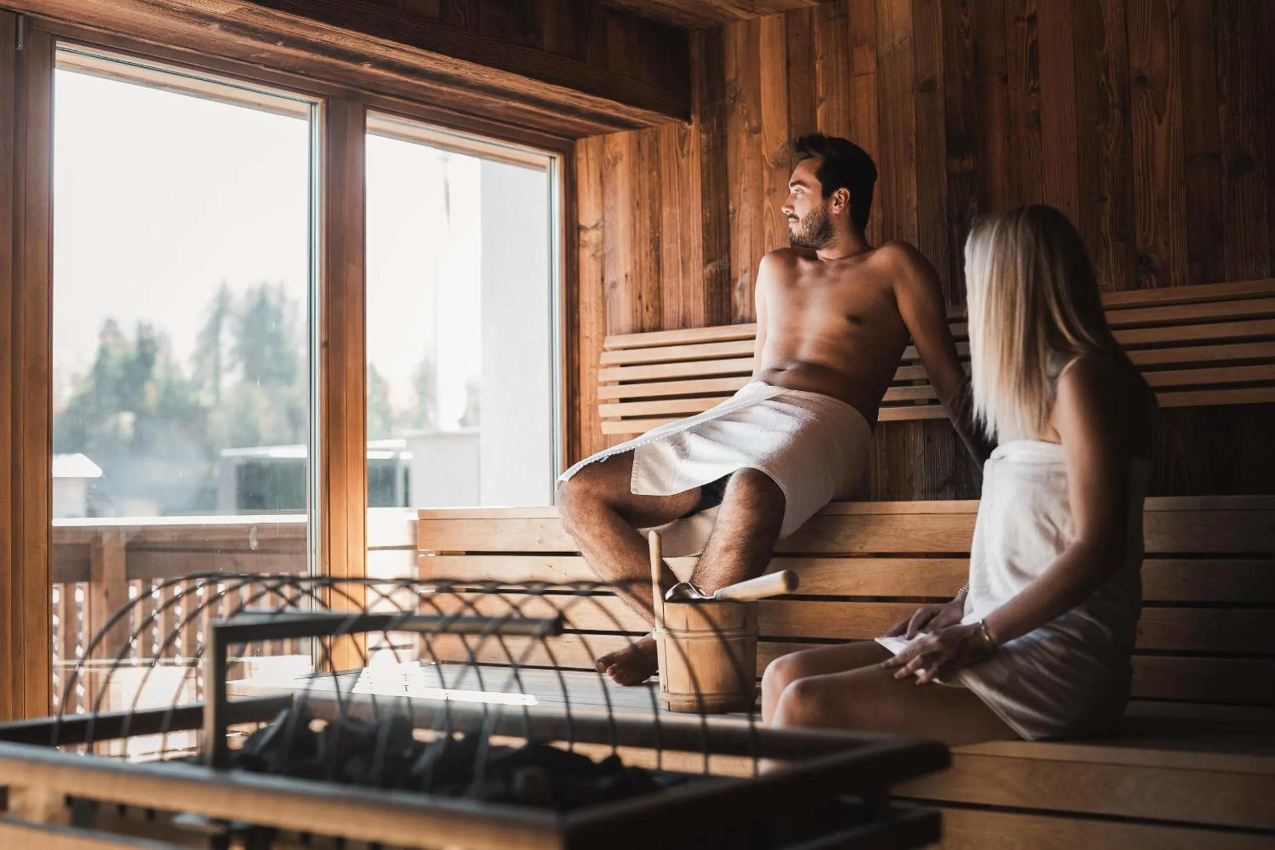 Sauna in Alpine Resort Goies Superior