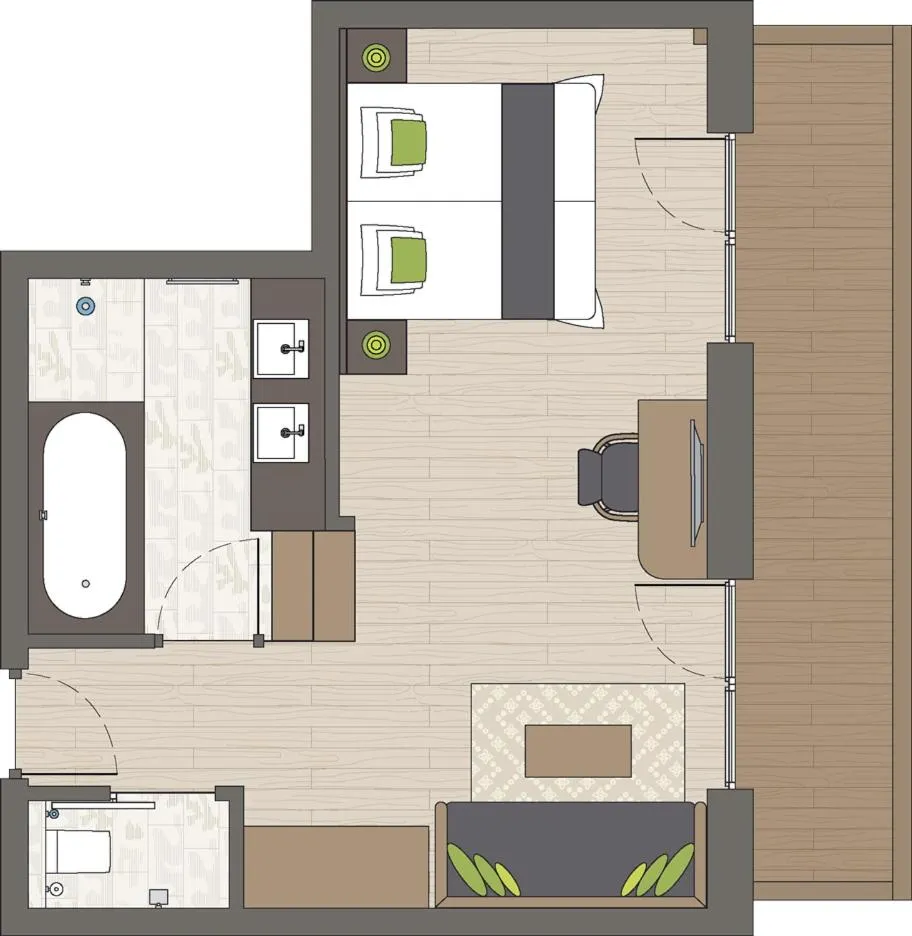 Floor plan in Alpine Resort Goies Superior