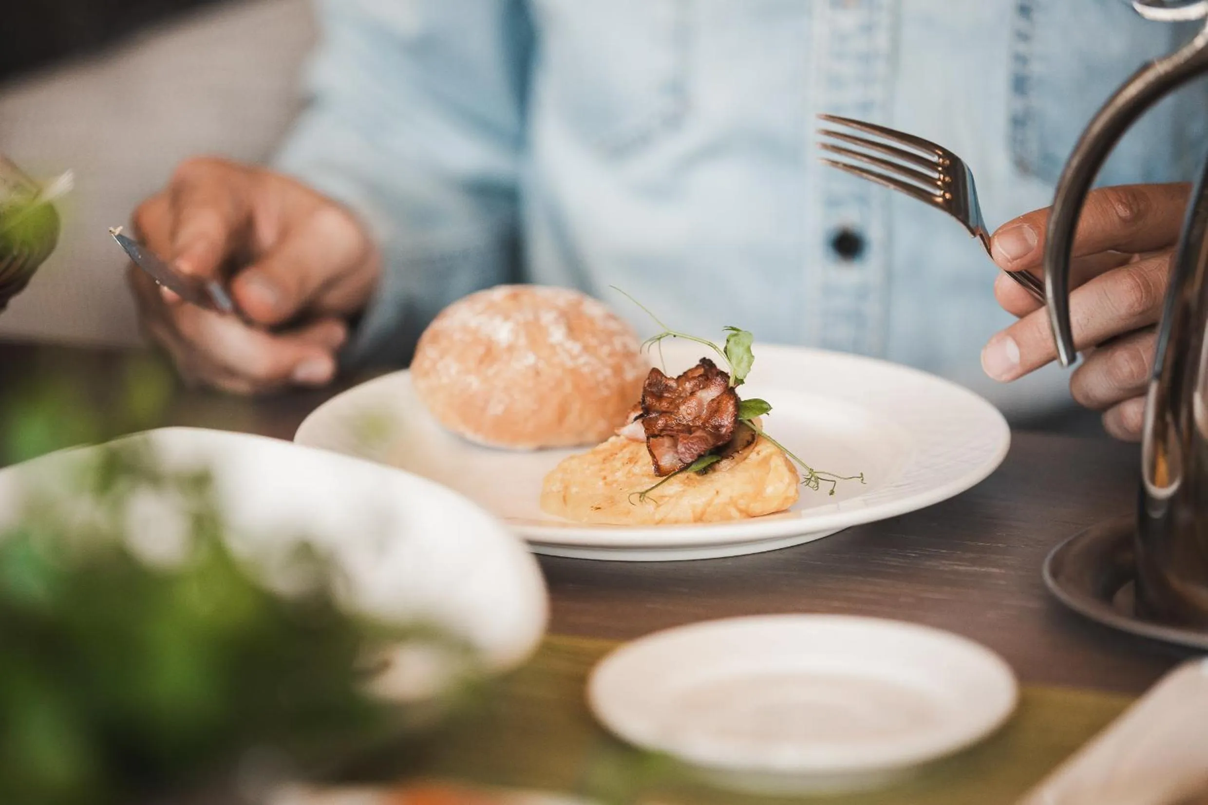 Food and drinks in Alpine Resort Goies Superior