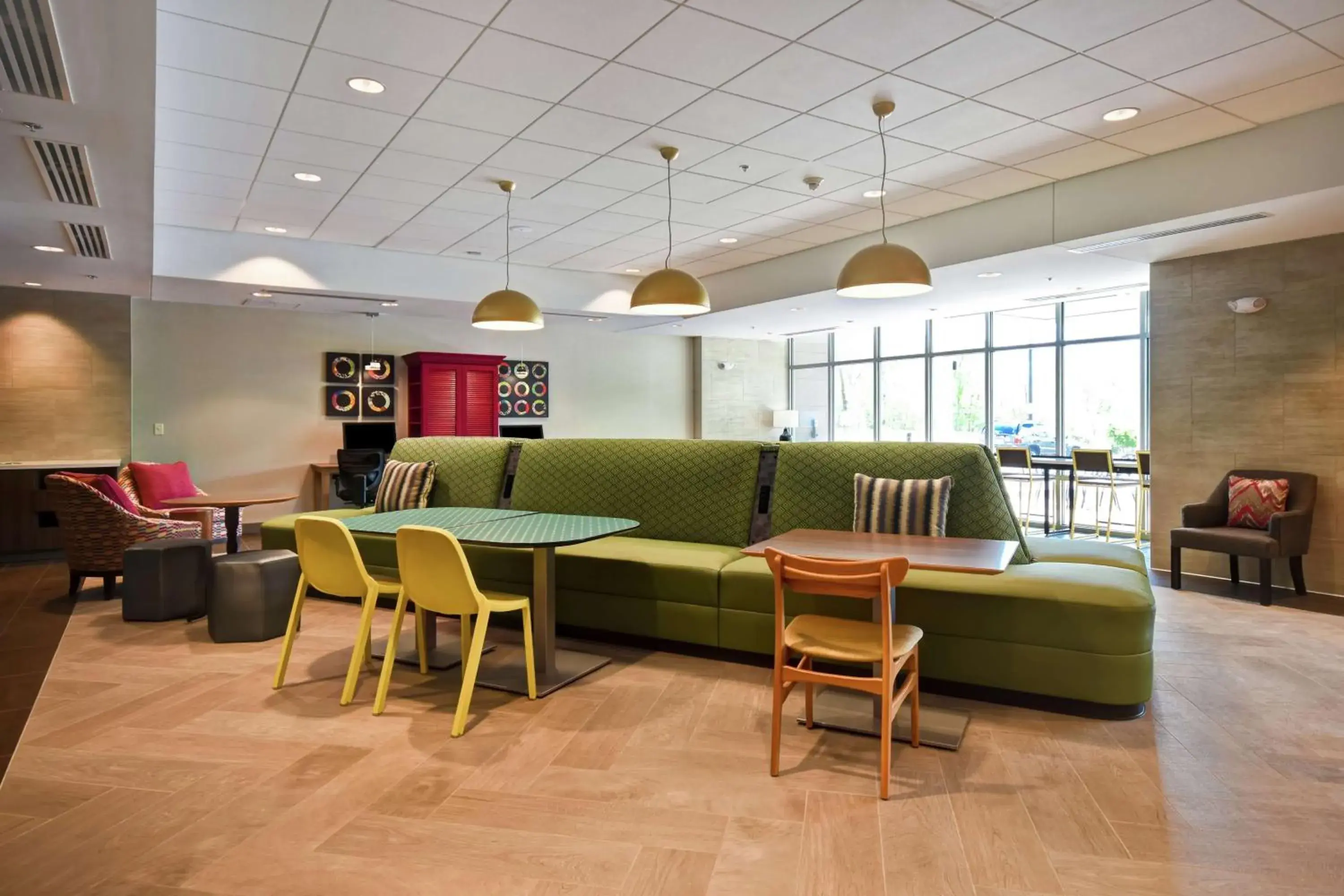 Lobby or reception in Home2 Suites By Hilton Walpole Foxborough Lobby or reception in Home2 Suites By Hilton Walpole Foxborough