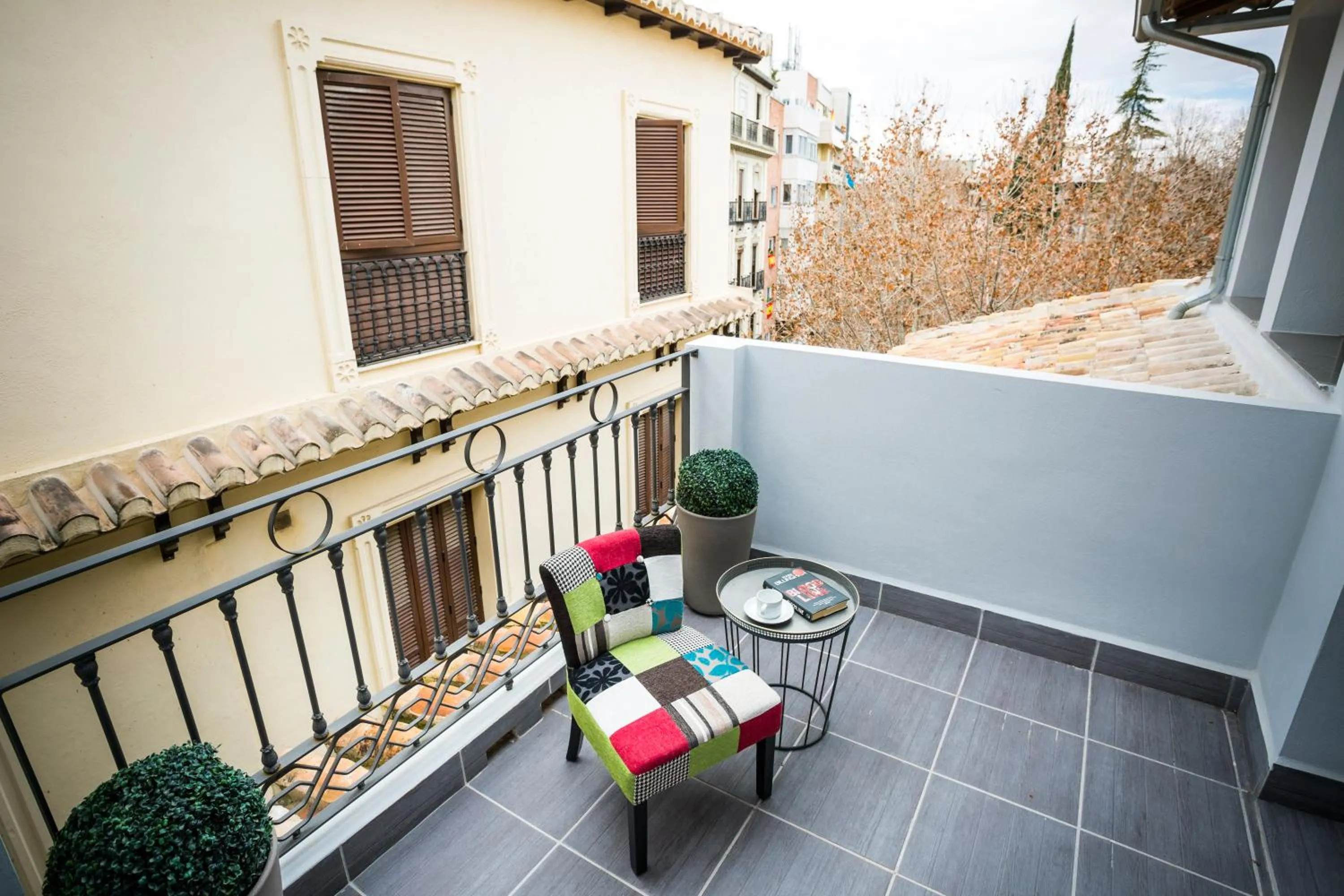 Balcony/Terrace in La Casa de la Trinidad Suites