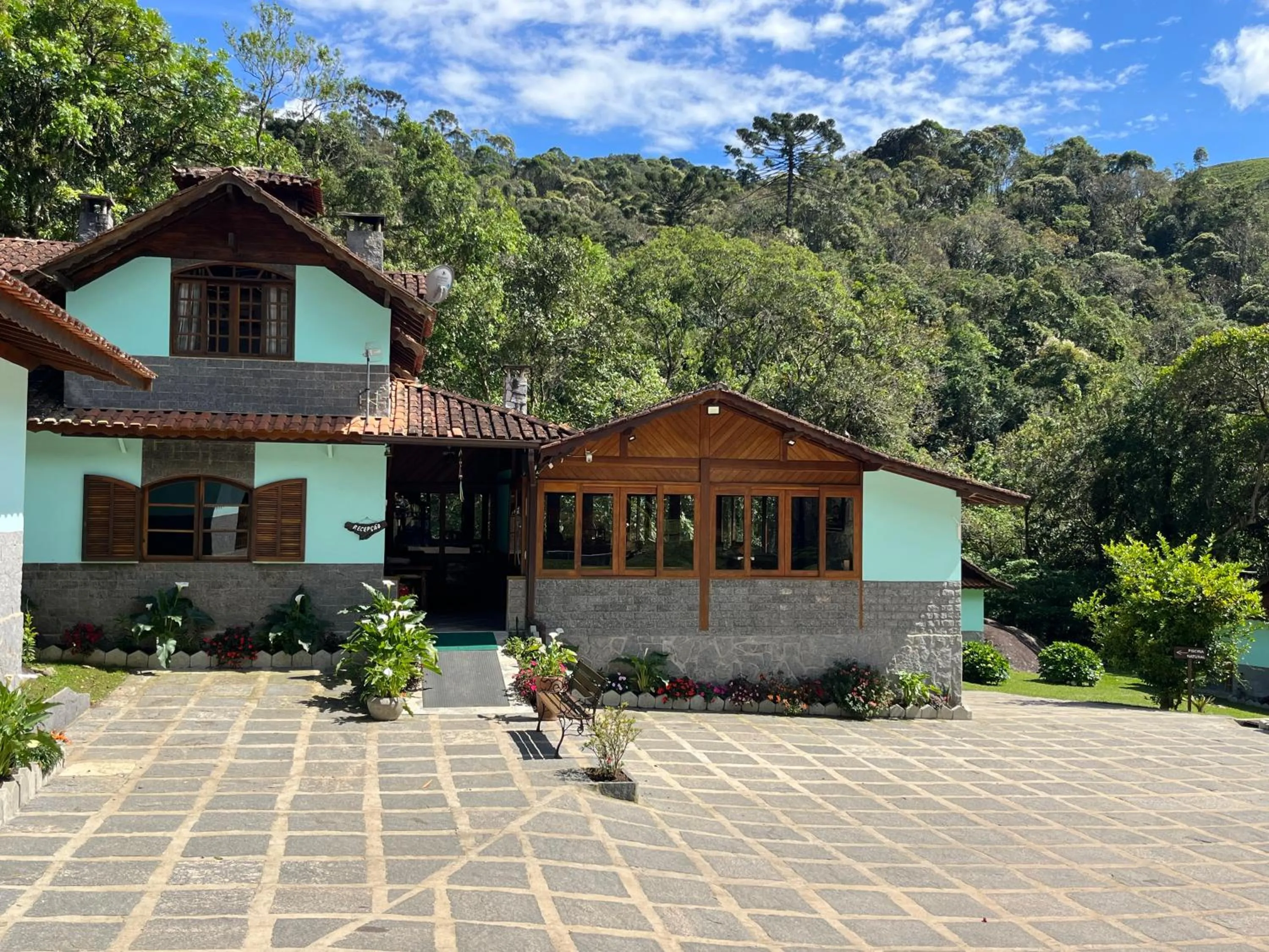 Apartment in Pousada Brilho da Natureza