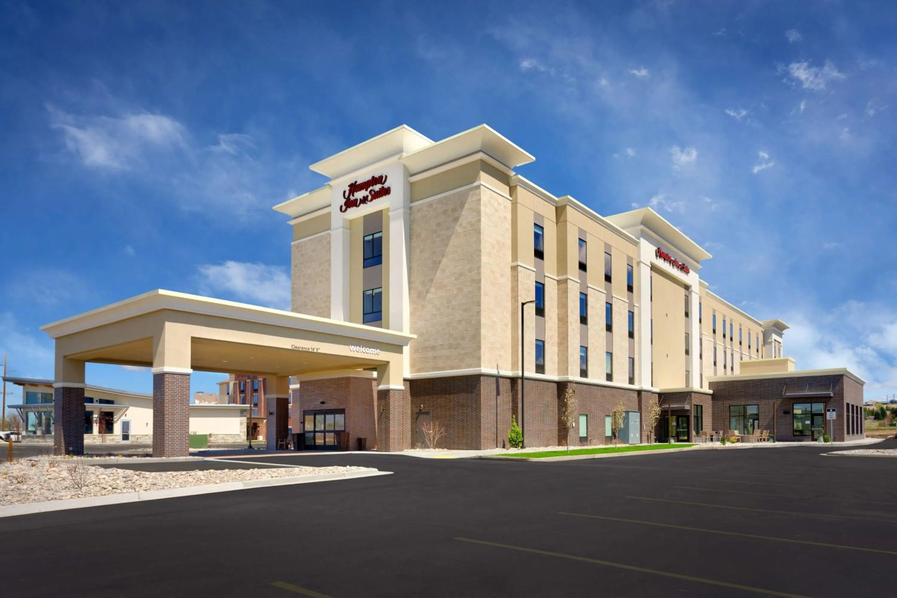 Property building in Hampton Inn & Suites Rexburg