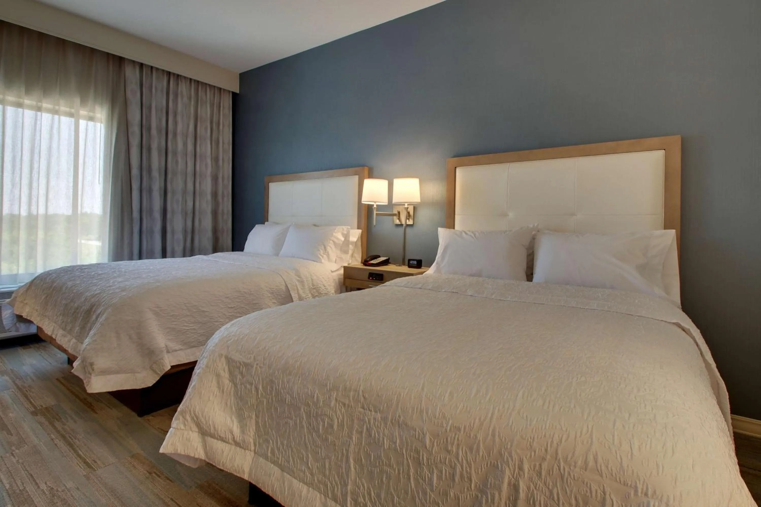 Bed in Hampton Inn Sneads Ferry Topsail Beach