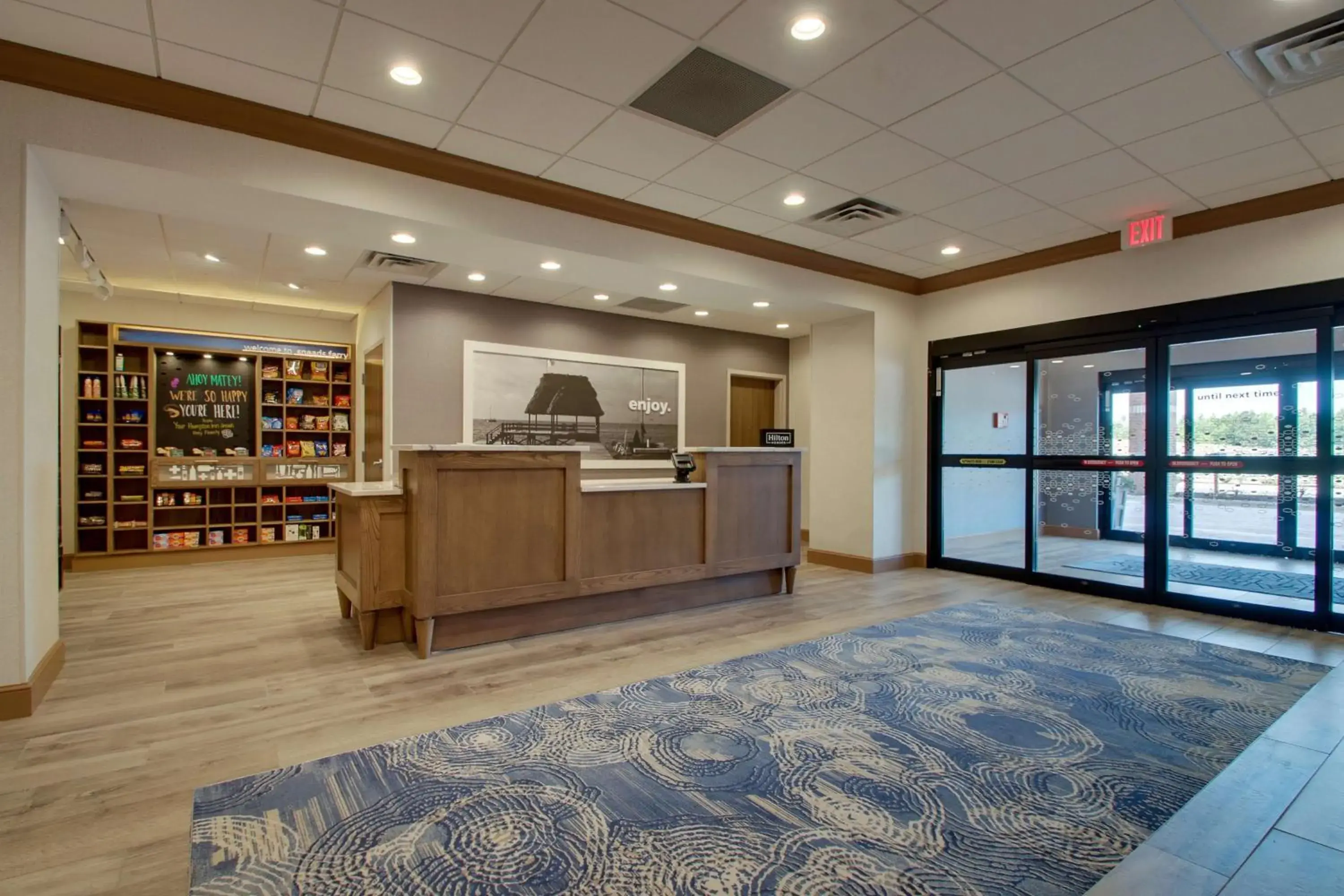 Lobby or reception in Hampton Inn Sneads Ferry Topsail Beach Lobby or reception in Hampton Inn Sneads Ferry Topsail Beach