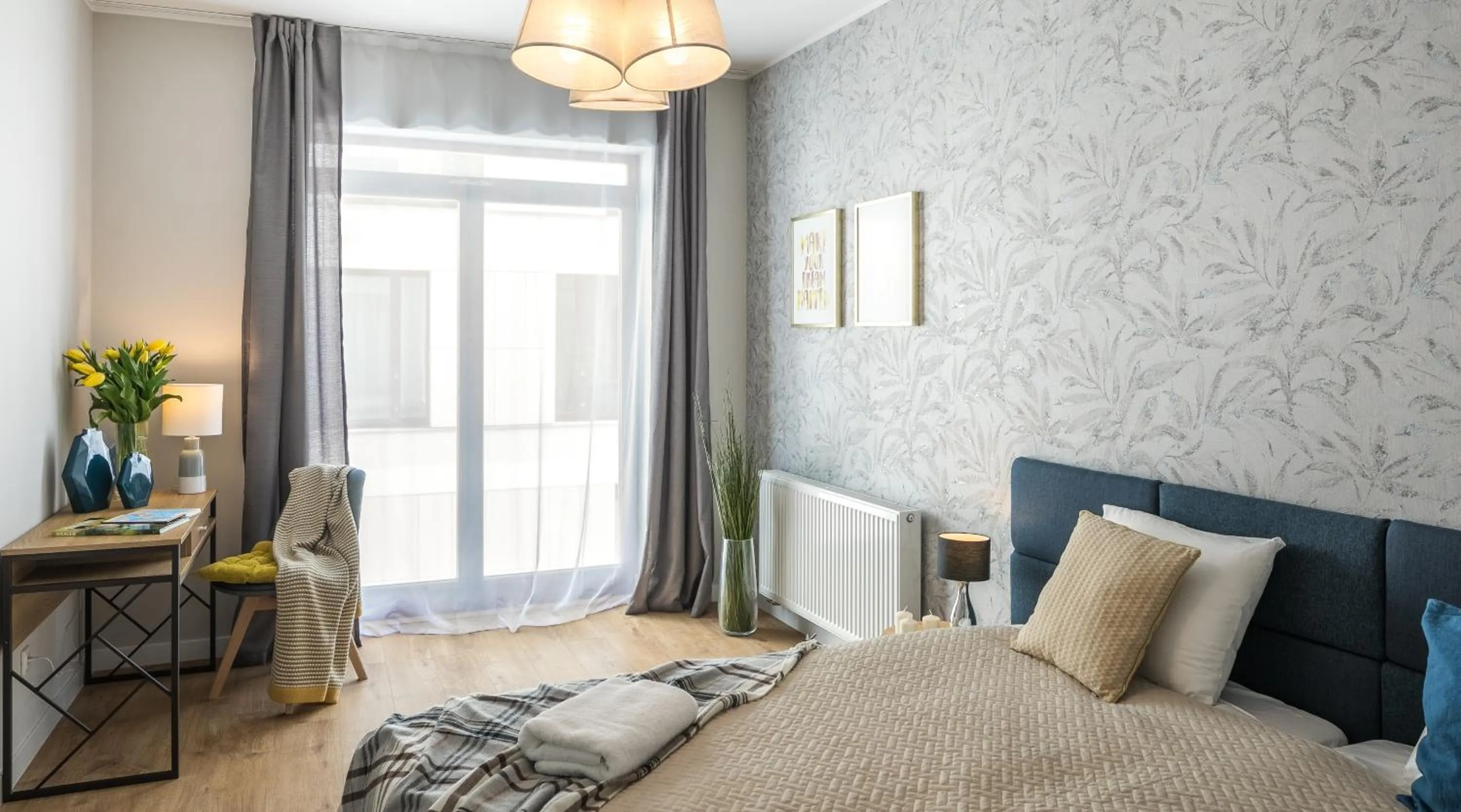 Bedroom, Bed in Vistula Boutique Exclusive Apartments