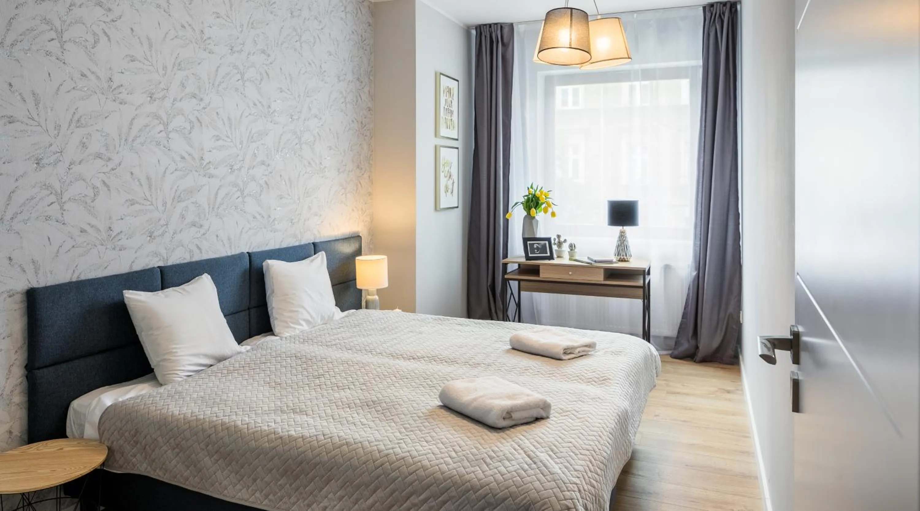 Bedroom, Bed in Vistula Boutique Exclusive Apartments