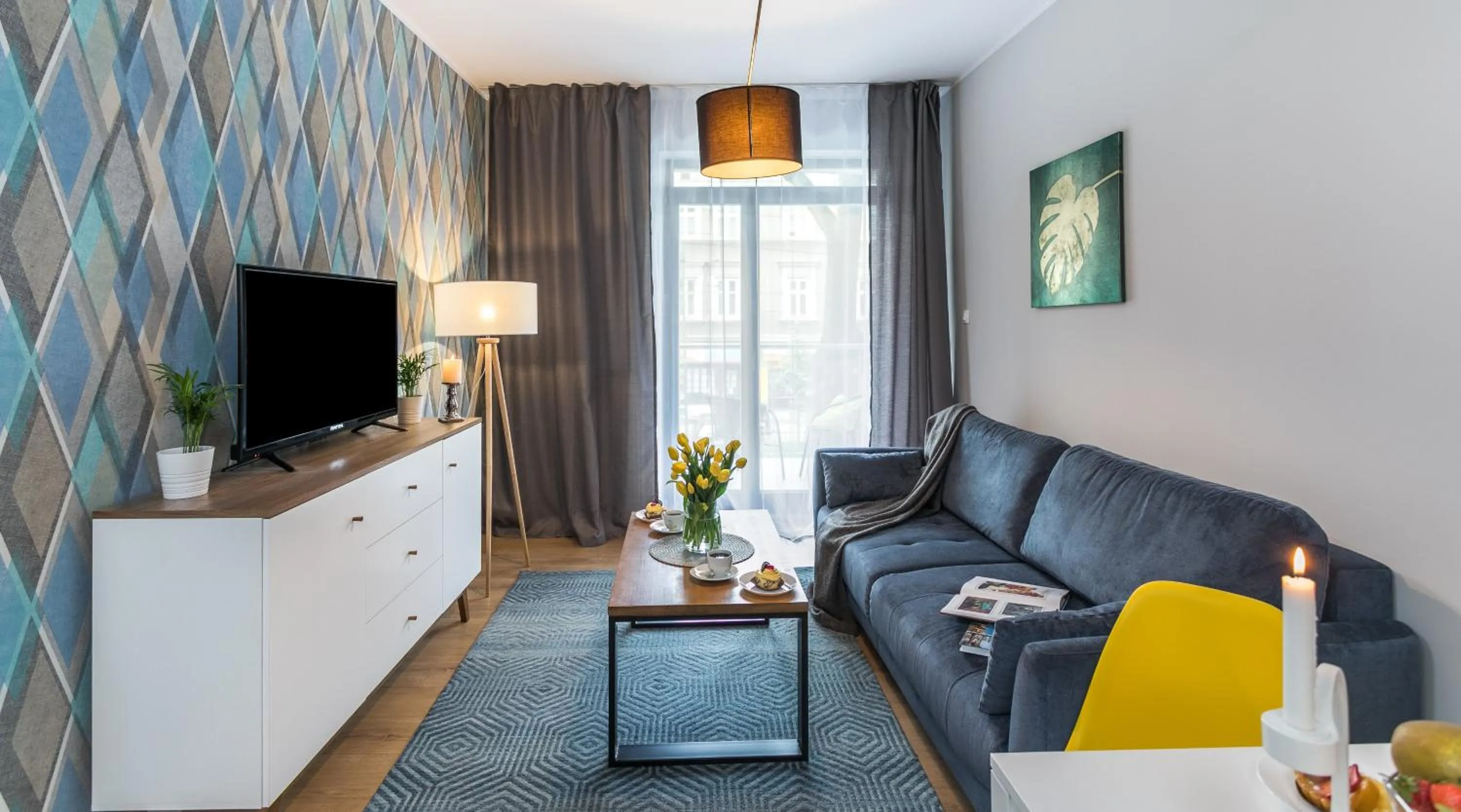 Living room in Vistula Boutique Exclusive Apartments