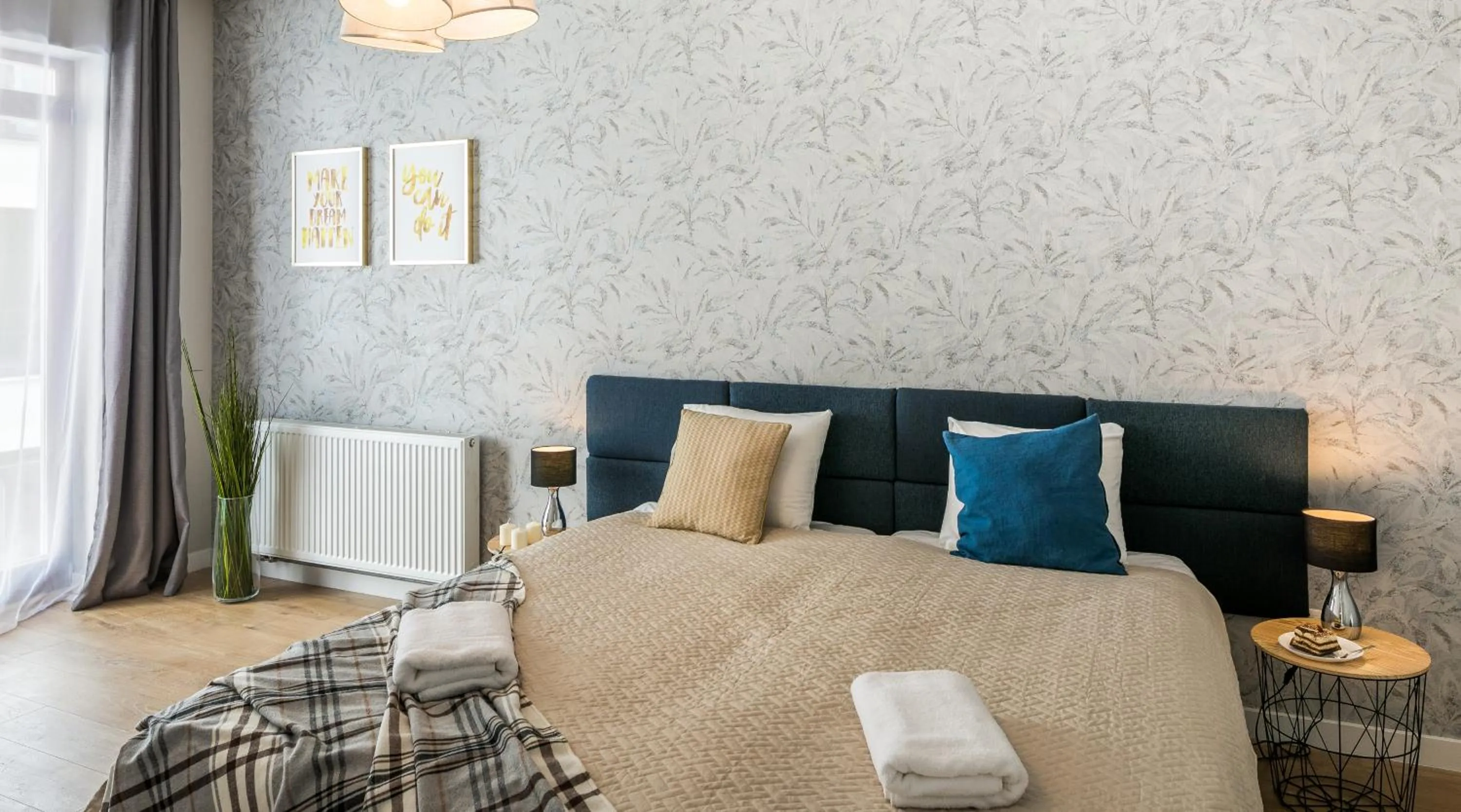 Bed in Vistula Boutique Exclusive Apartments