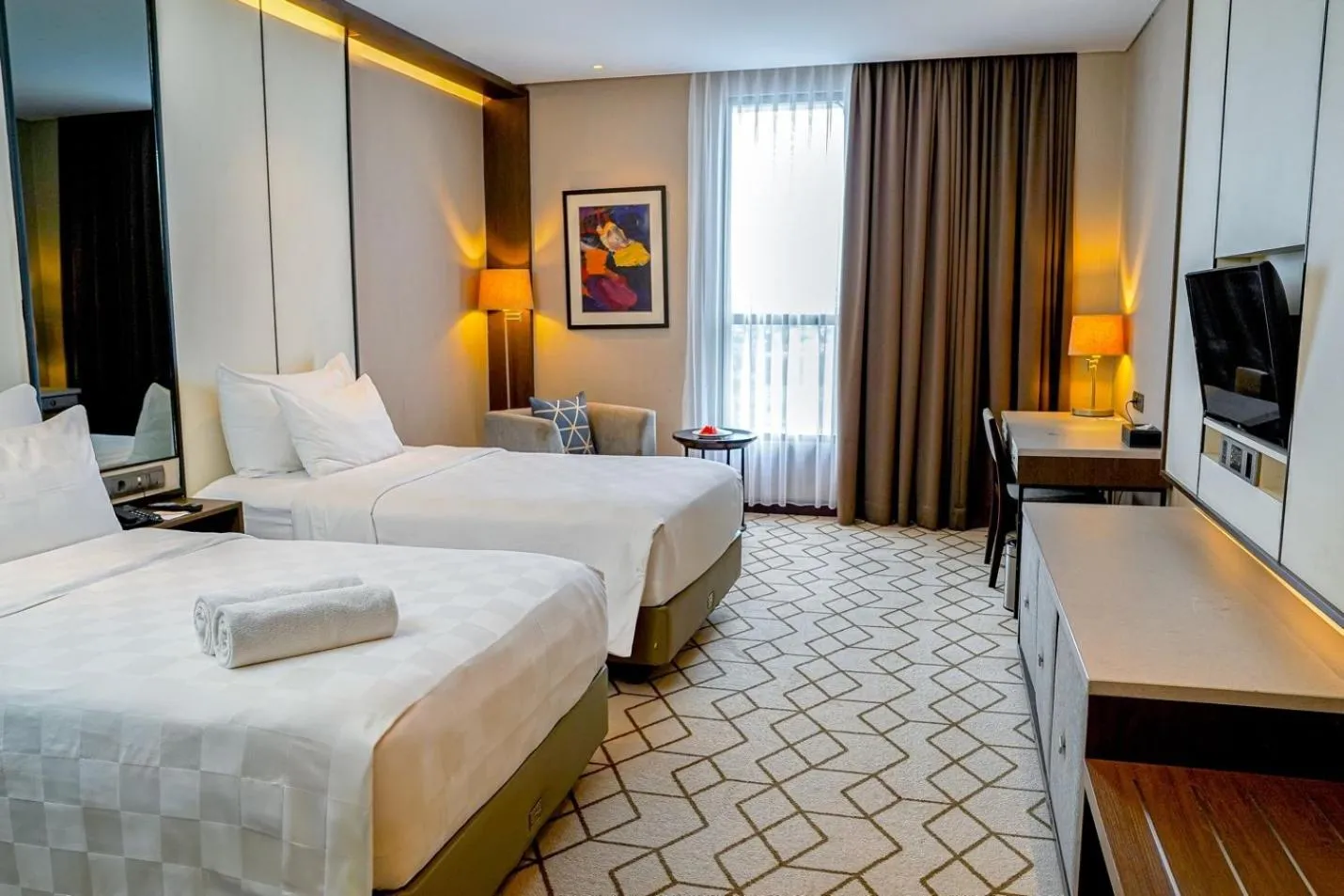 Bedroom, Bed in Wyndham Opi Hotel Palembang