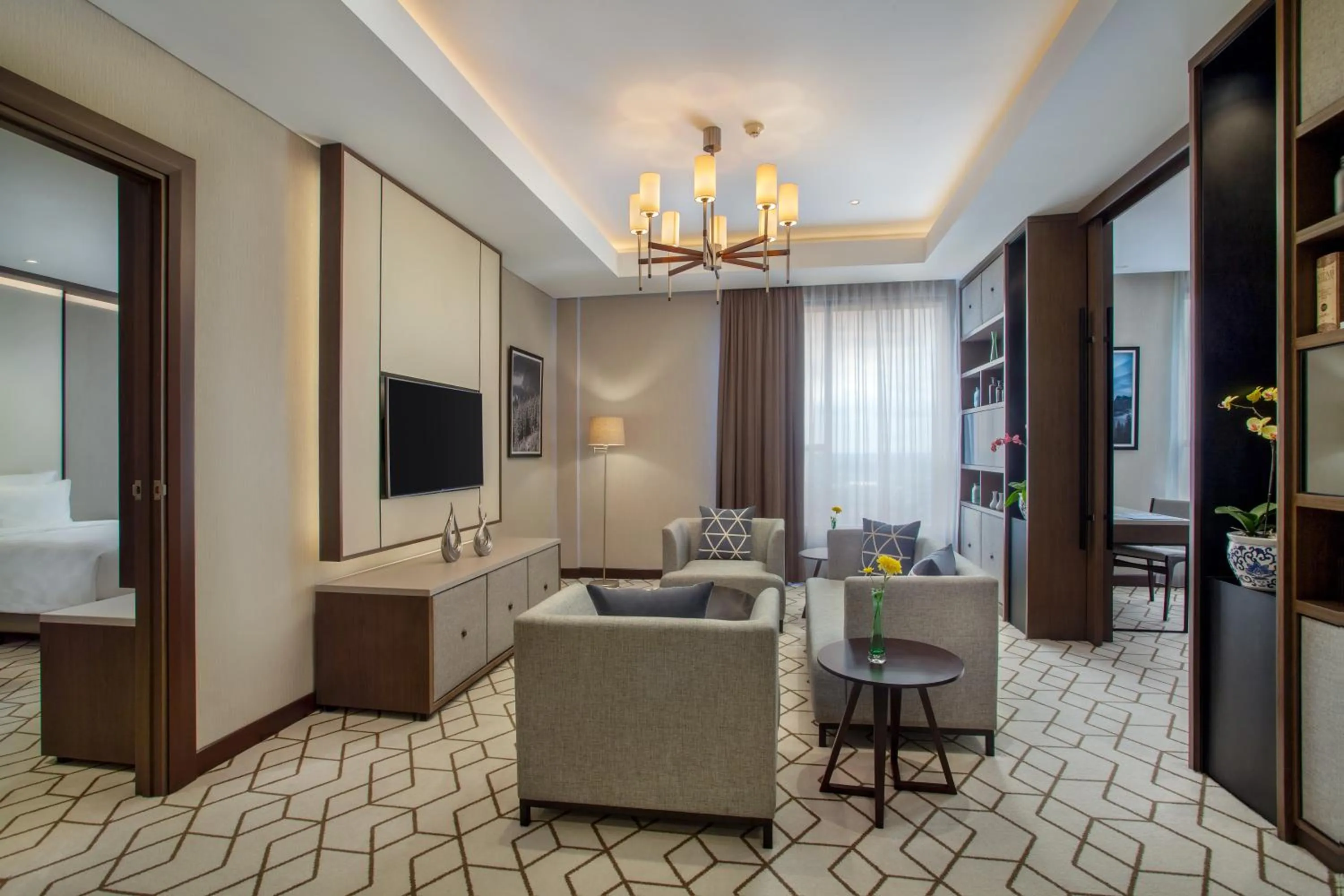 Living room in Wyndham Opi Hotel Palembang