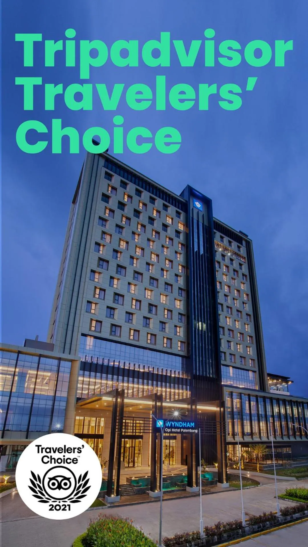 Property building in Wyndham Opi Hotel Palembang