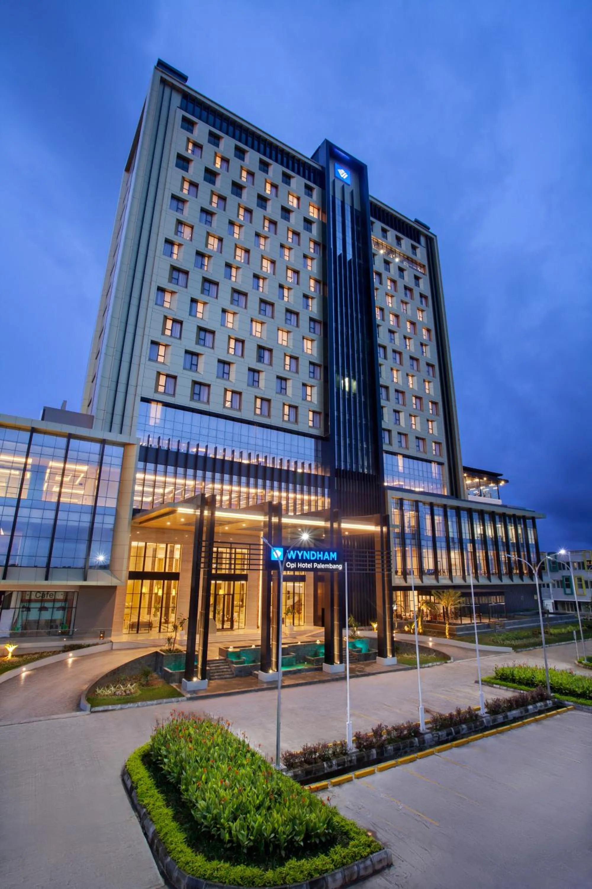 Property building in Wyndham Opi Hotel Palembang