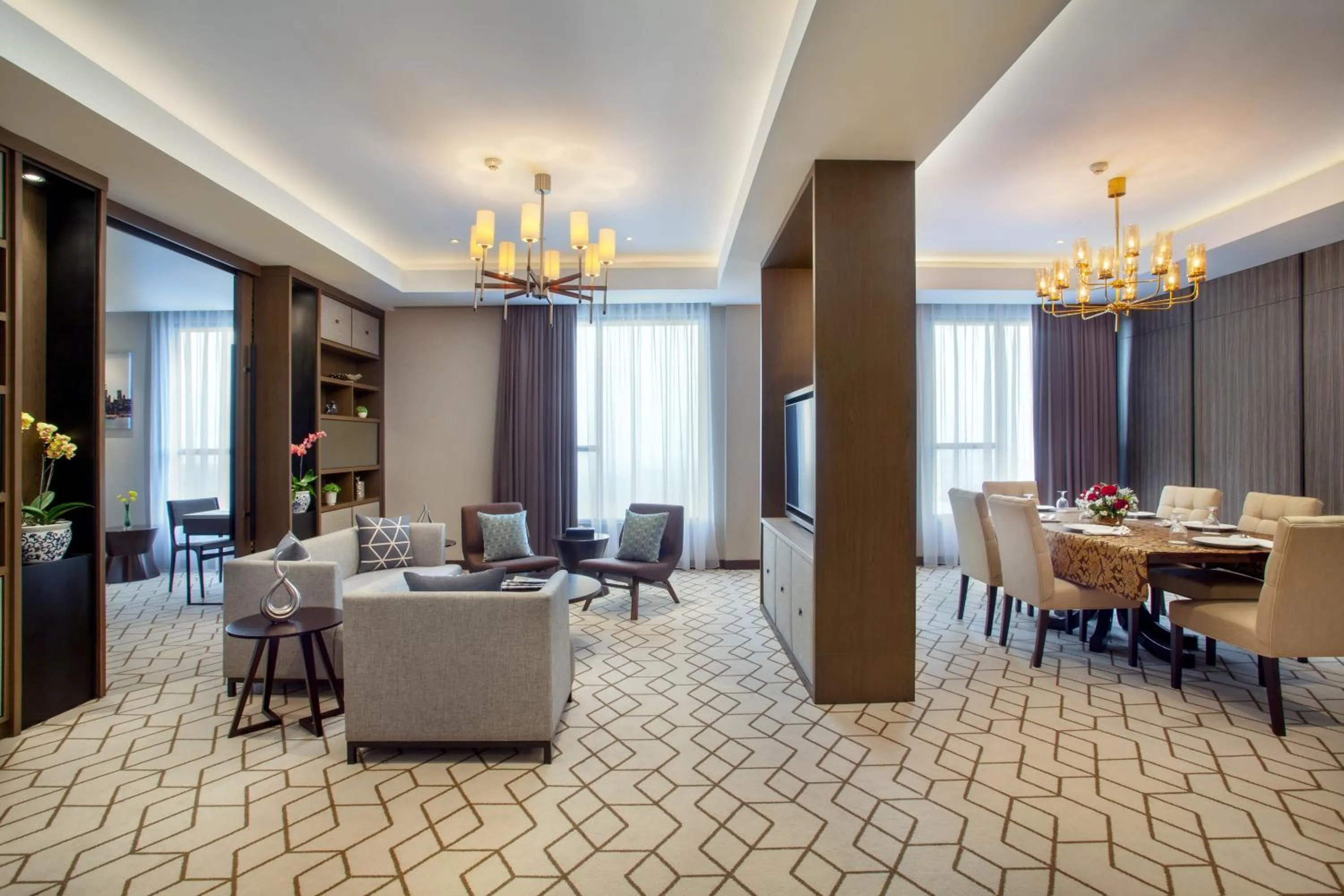 Living room in Wyndham Opi Hotel Palembang