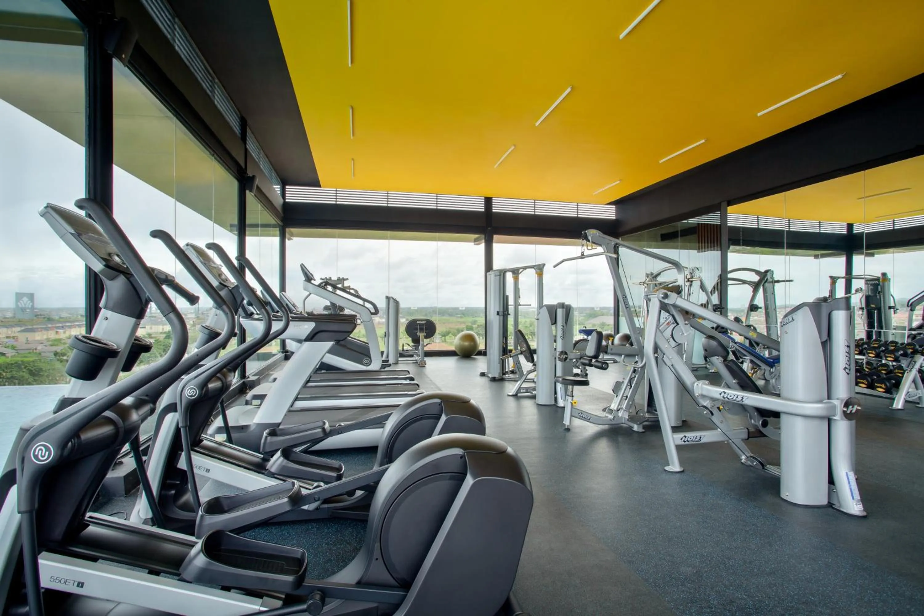 Fitness centre/facilities in Wyndham Opi Hotel Palembang