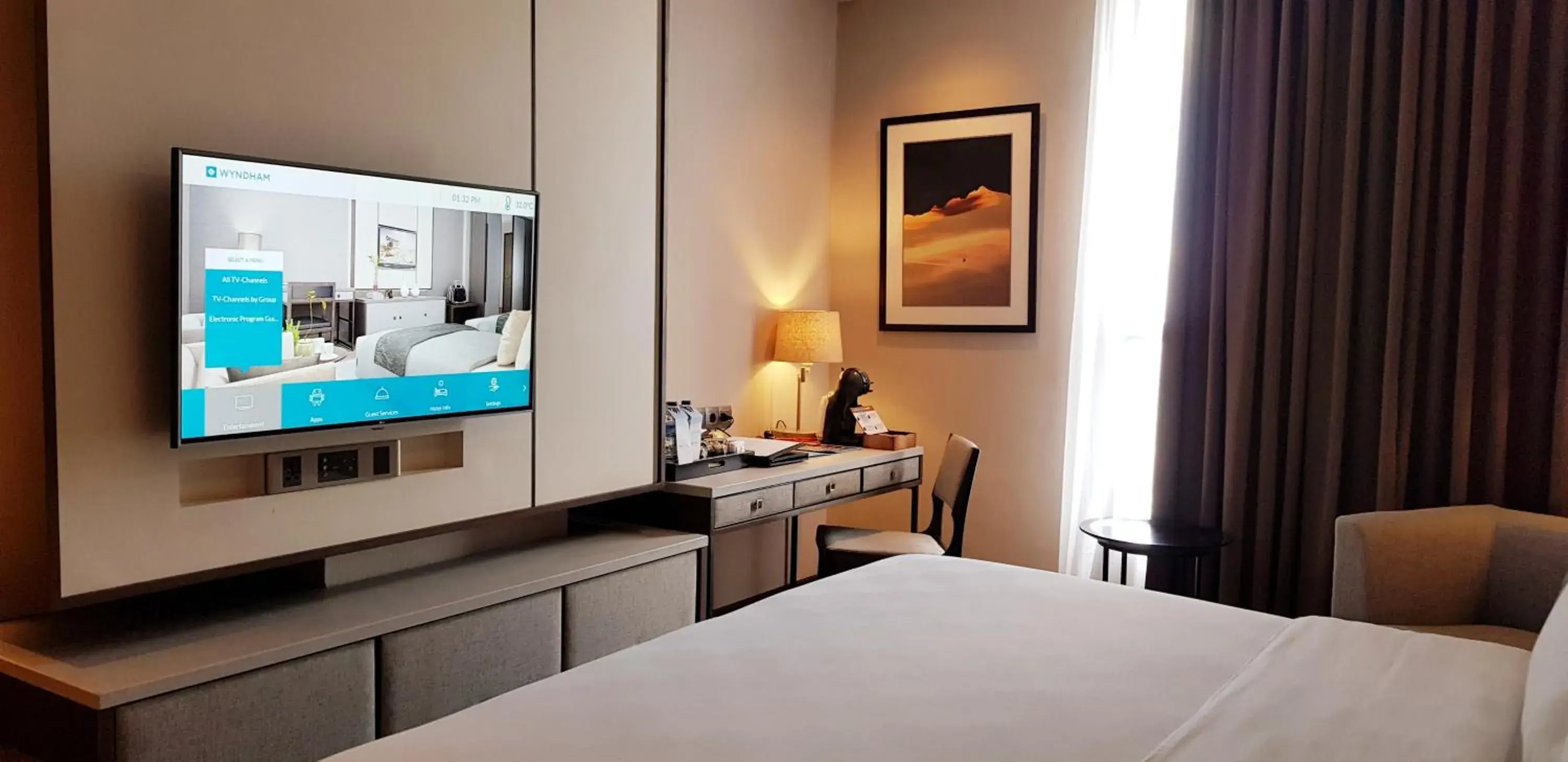 Bed in Wyndham Opi Hotel Palembang Bed in Wyndham Opi Hotel Palembang