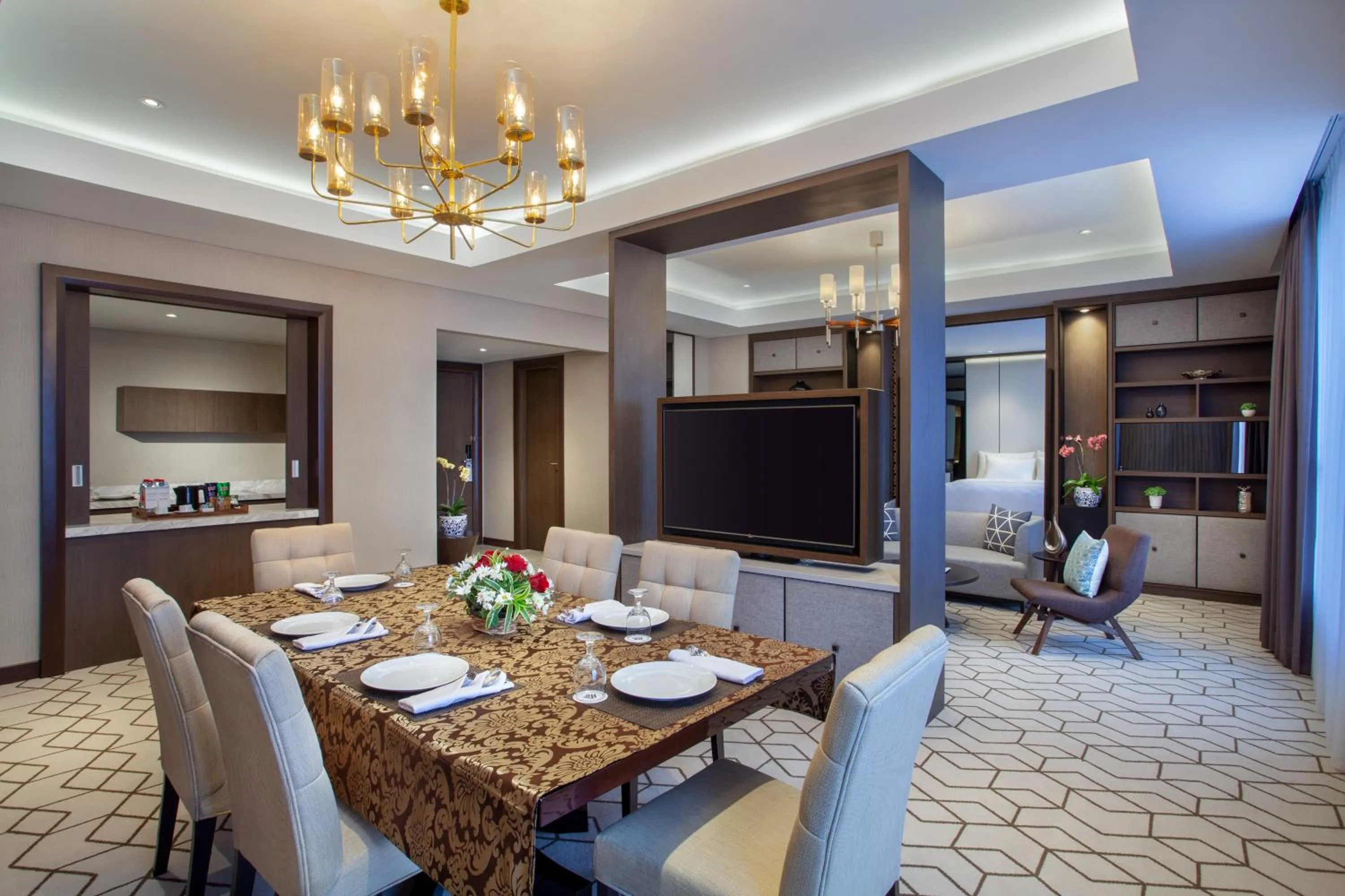 Dining area in Wyndham Opi Hotel Palembang