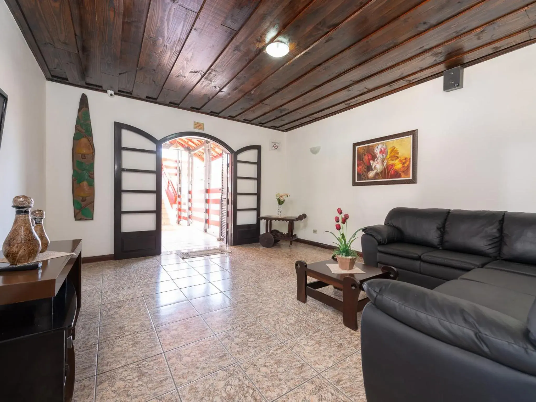 Lobby or reception in Hotel Saveiros Lobby or reception in Hotel Saveiros