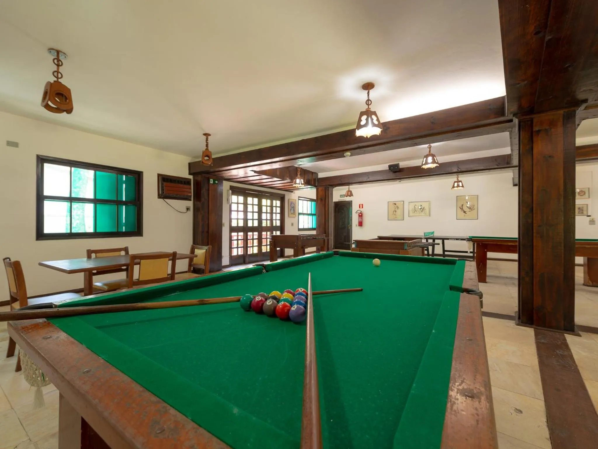 Billiard in Hotel Saveiros