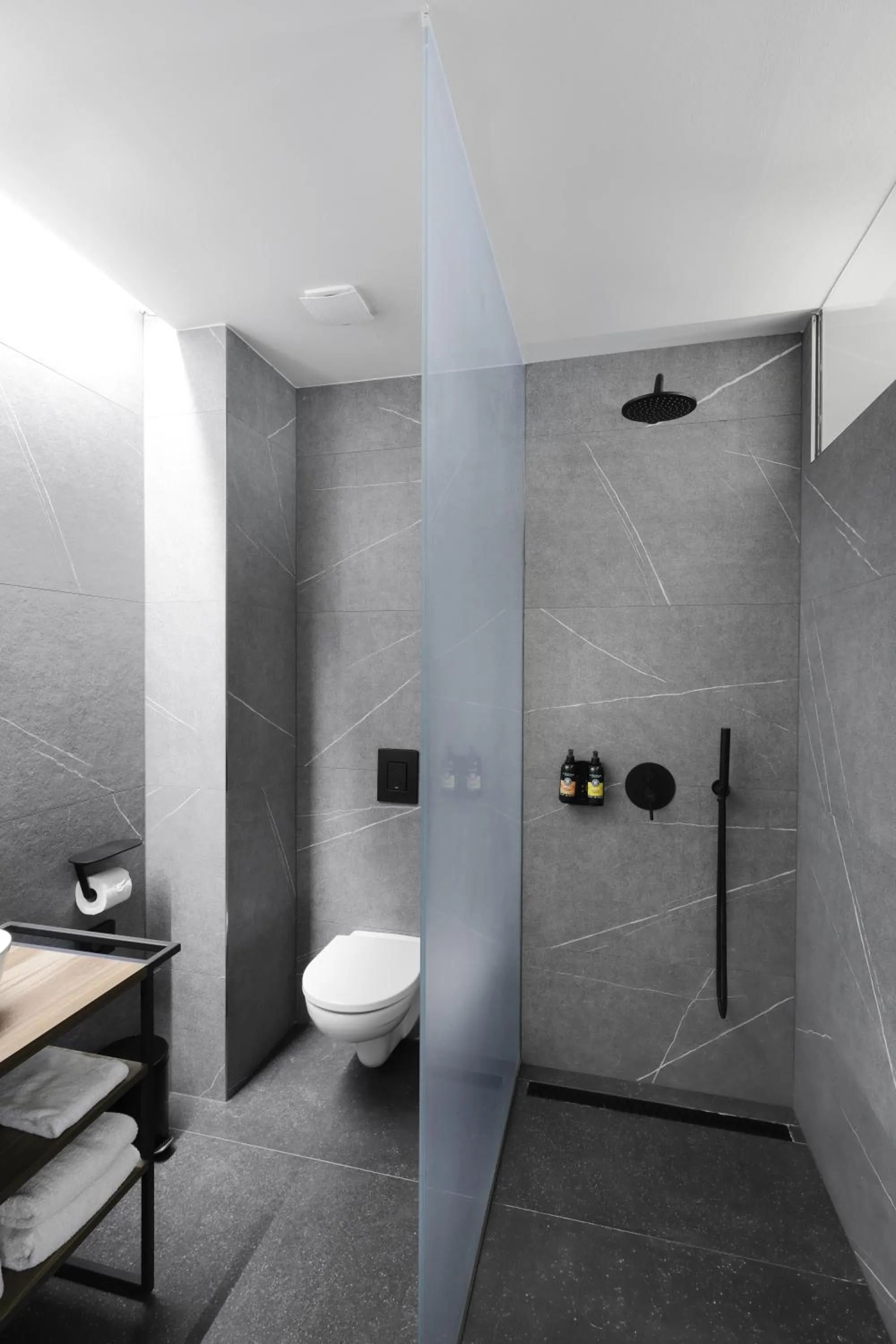 Bathroom in Hotel Prokop Square