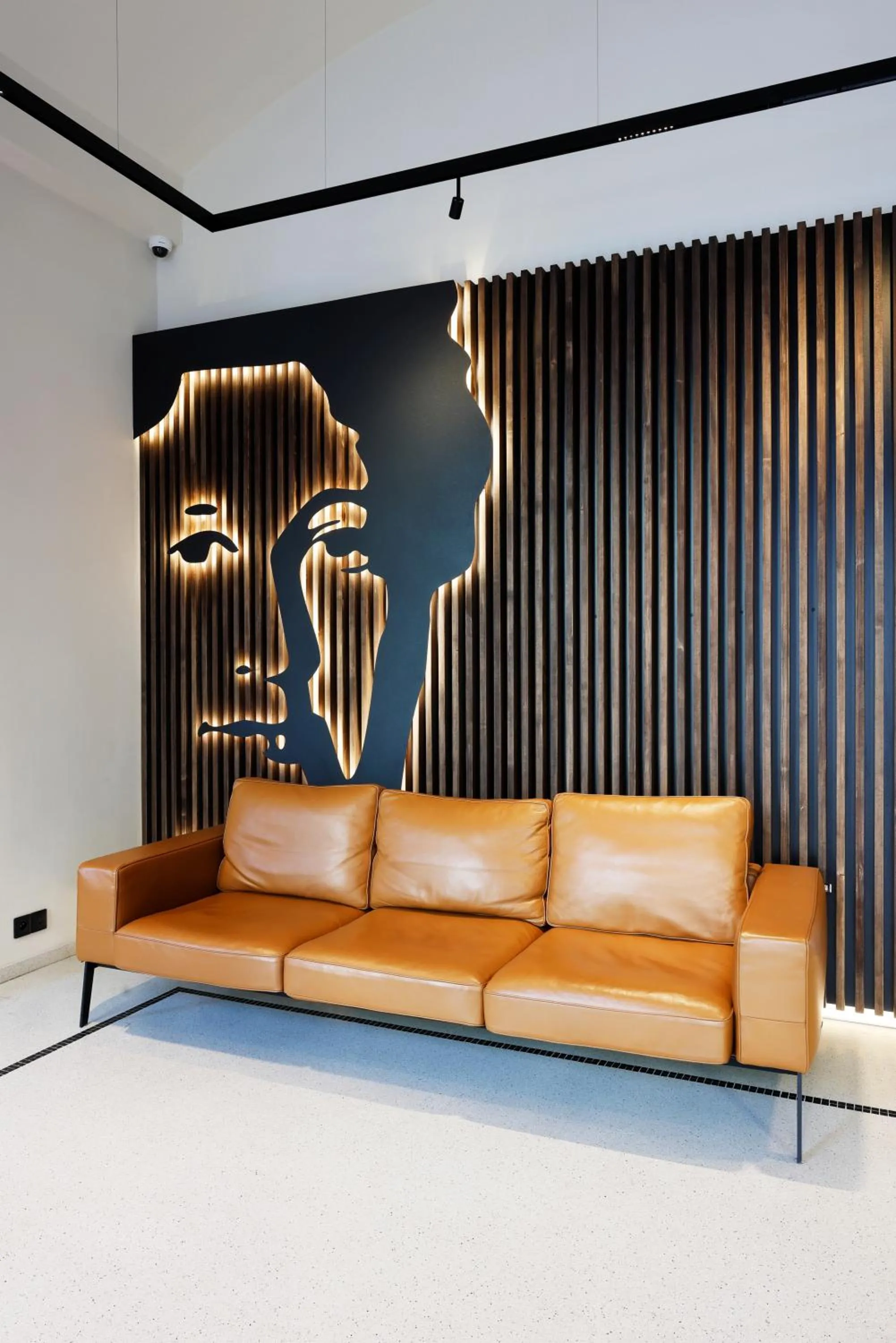 Seating area in Hotel Prokop Square