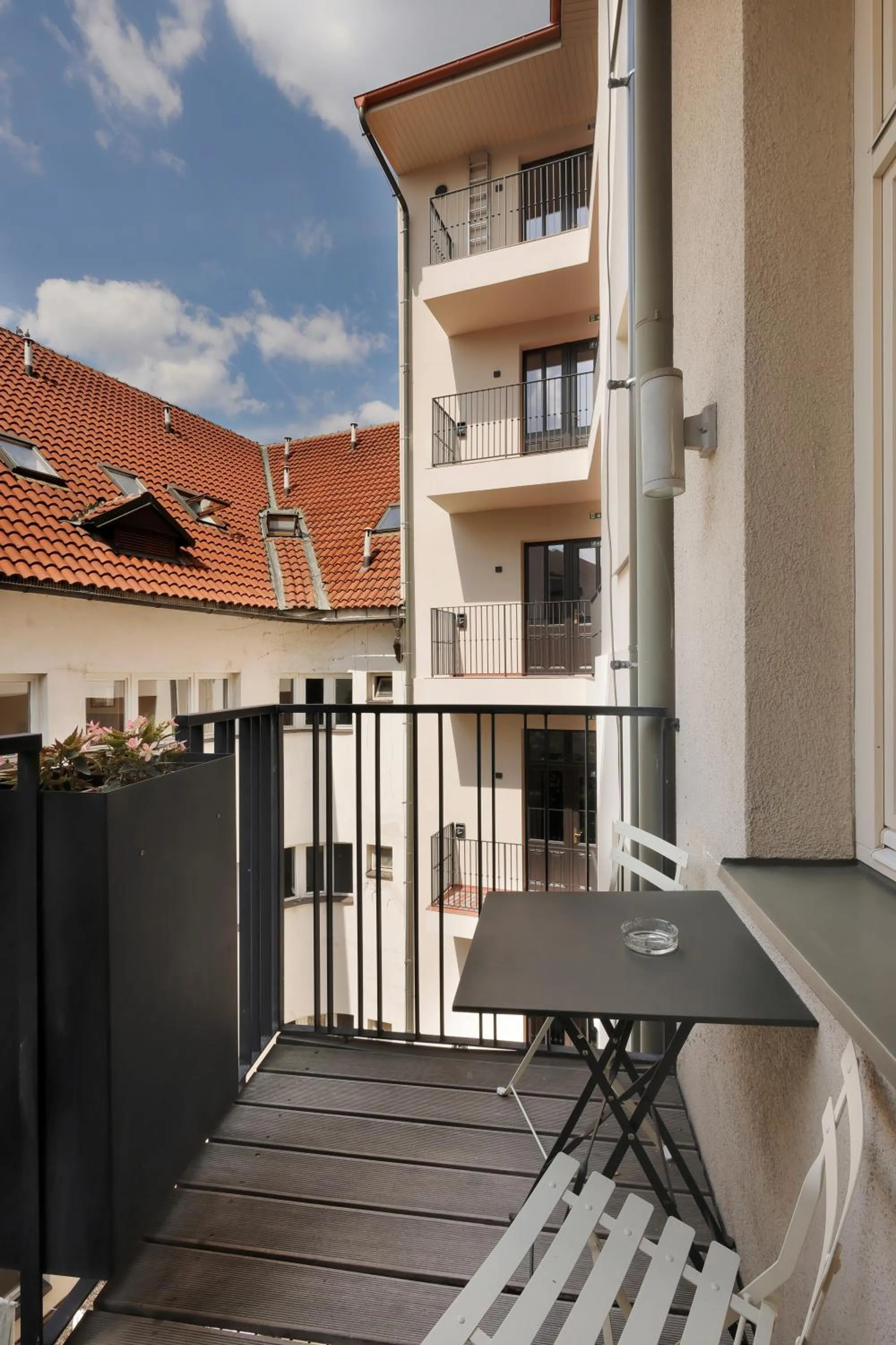 Balcony/Terrace in Hotel Prokop Square