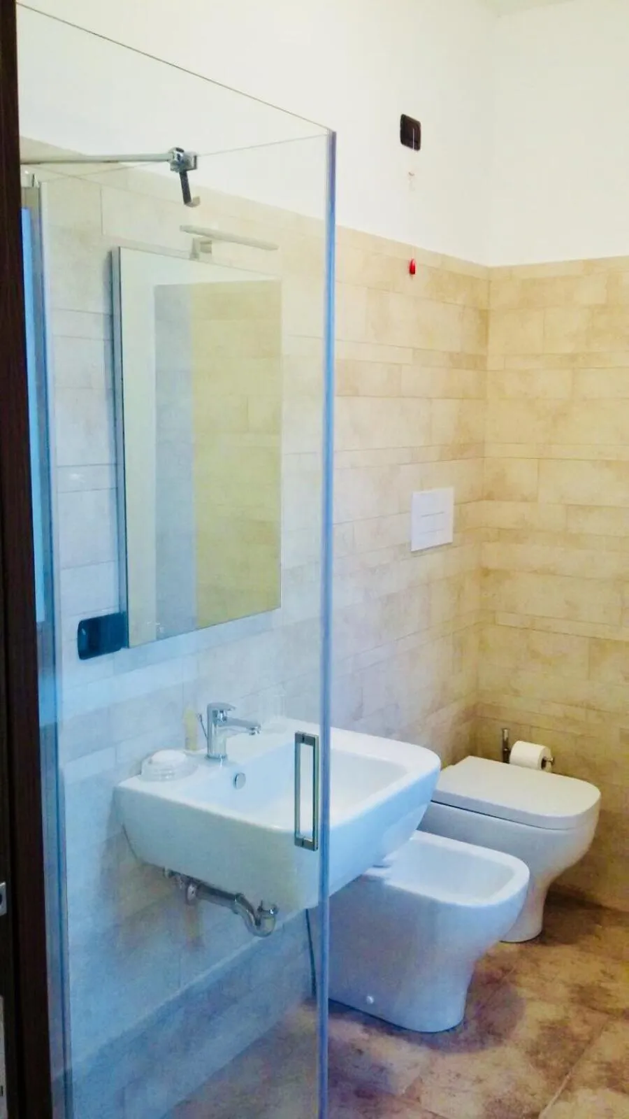 Shower in B&B San Paolo