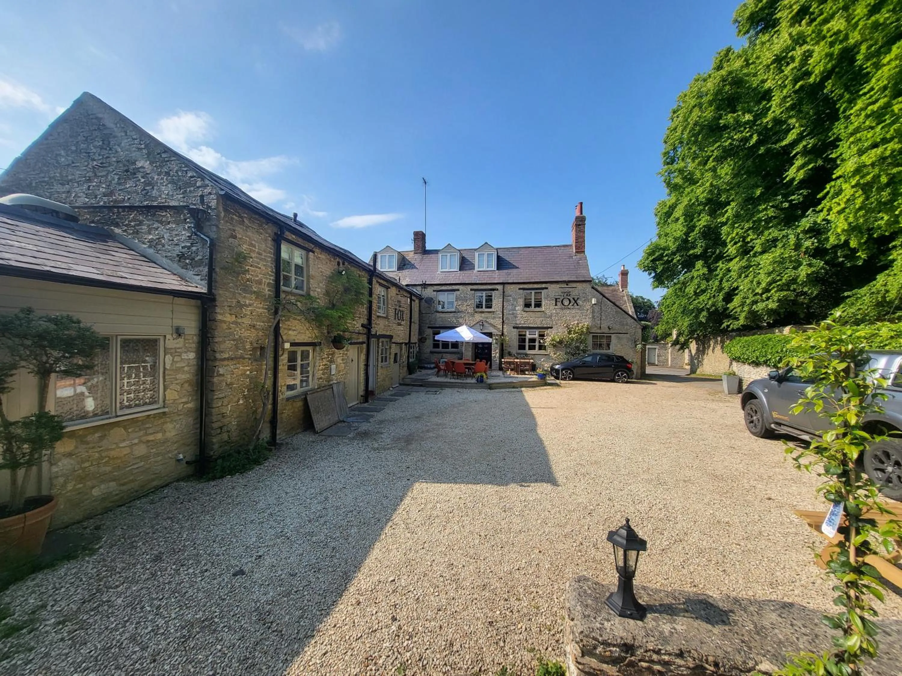 Property building in The Fox Inn