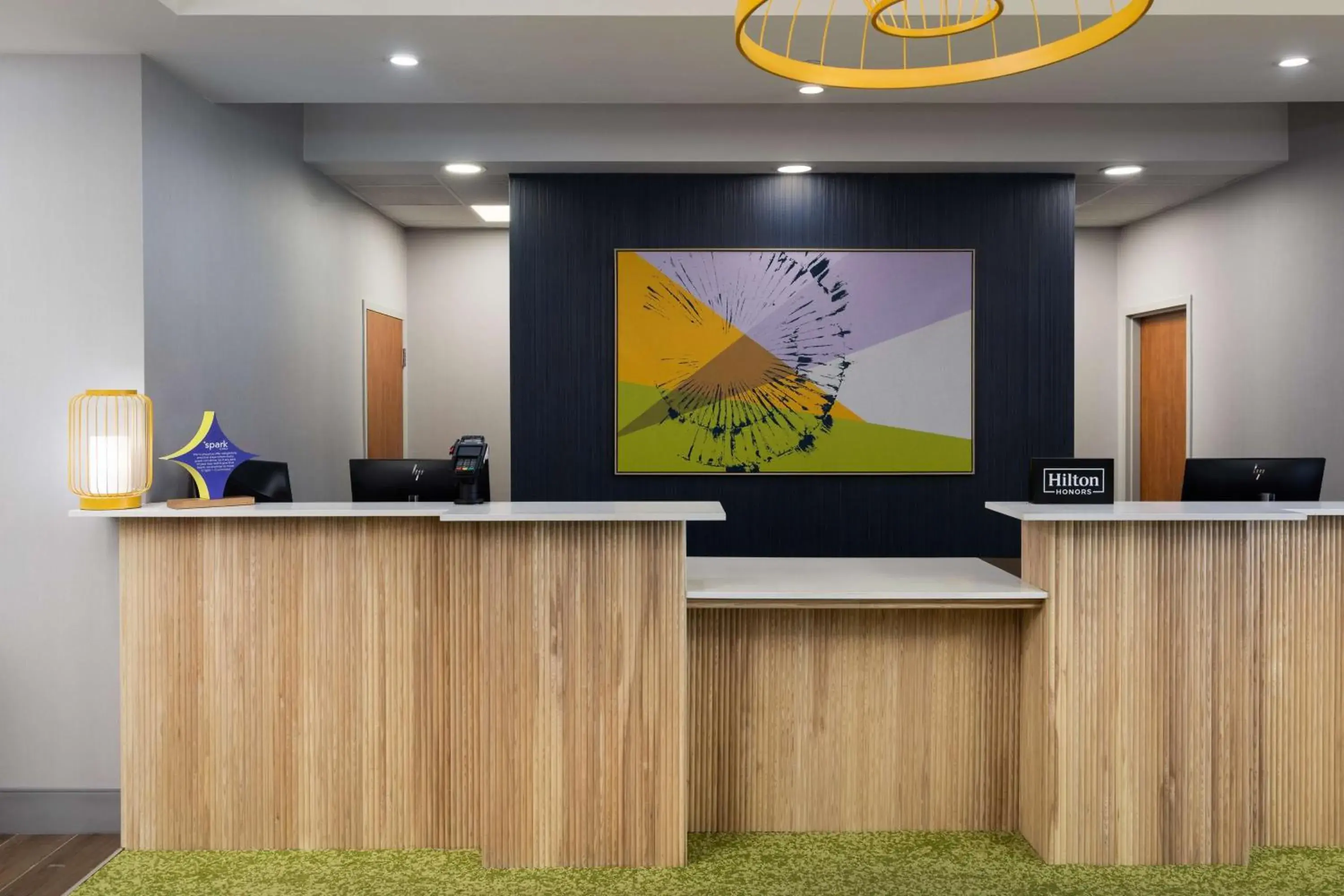 Lobby or reception in Spark By Hilton Guelph Lobby or reception in Spark By Hilton Guelph