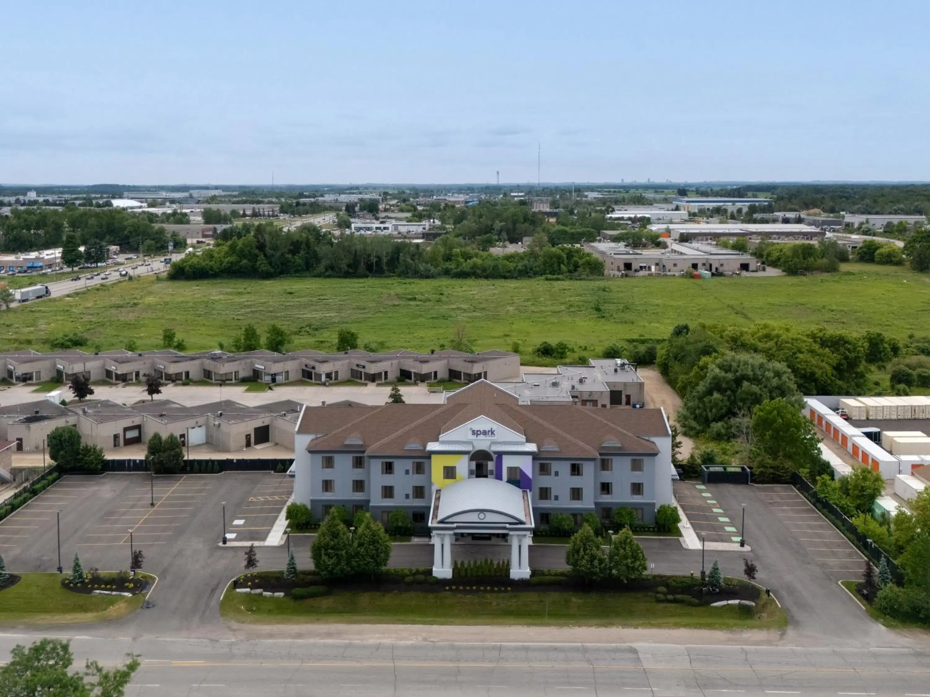 Property building in Spark By Hilton Guelph Property building in Spark By Hilton Guelph