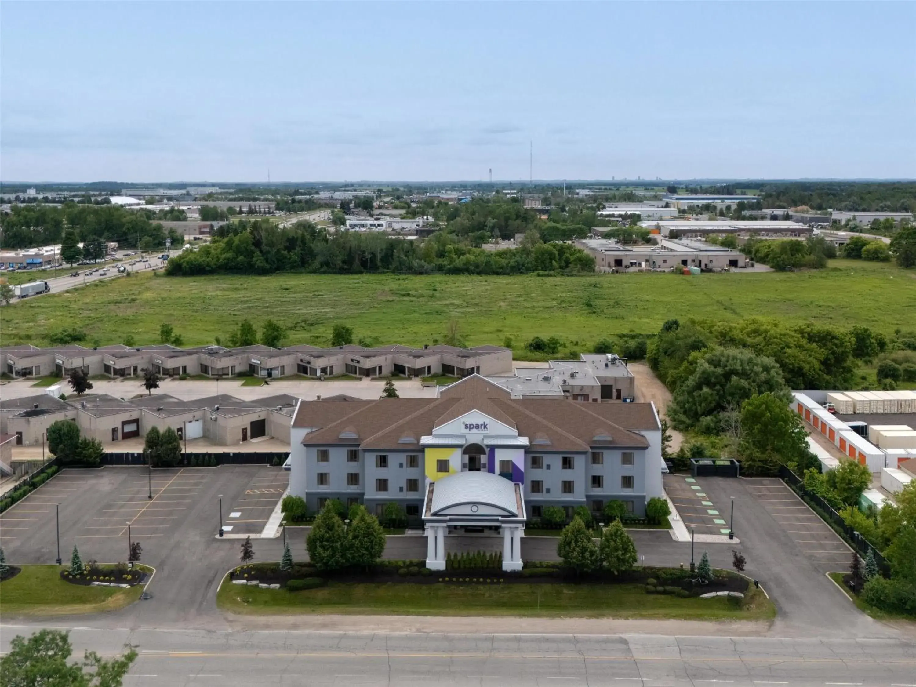 Property building in Spark By Hilton Guelph Property building in Spark By Hilton Guelph