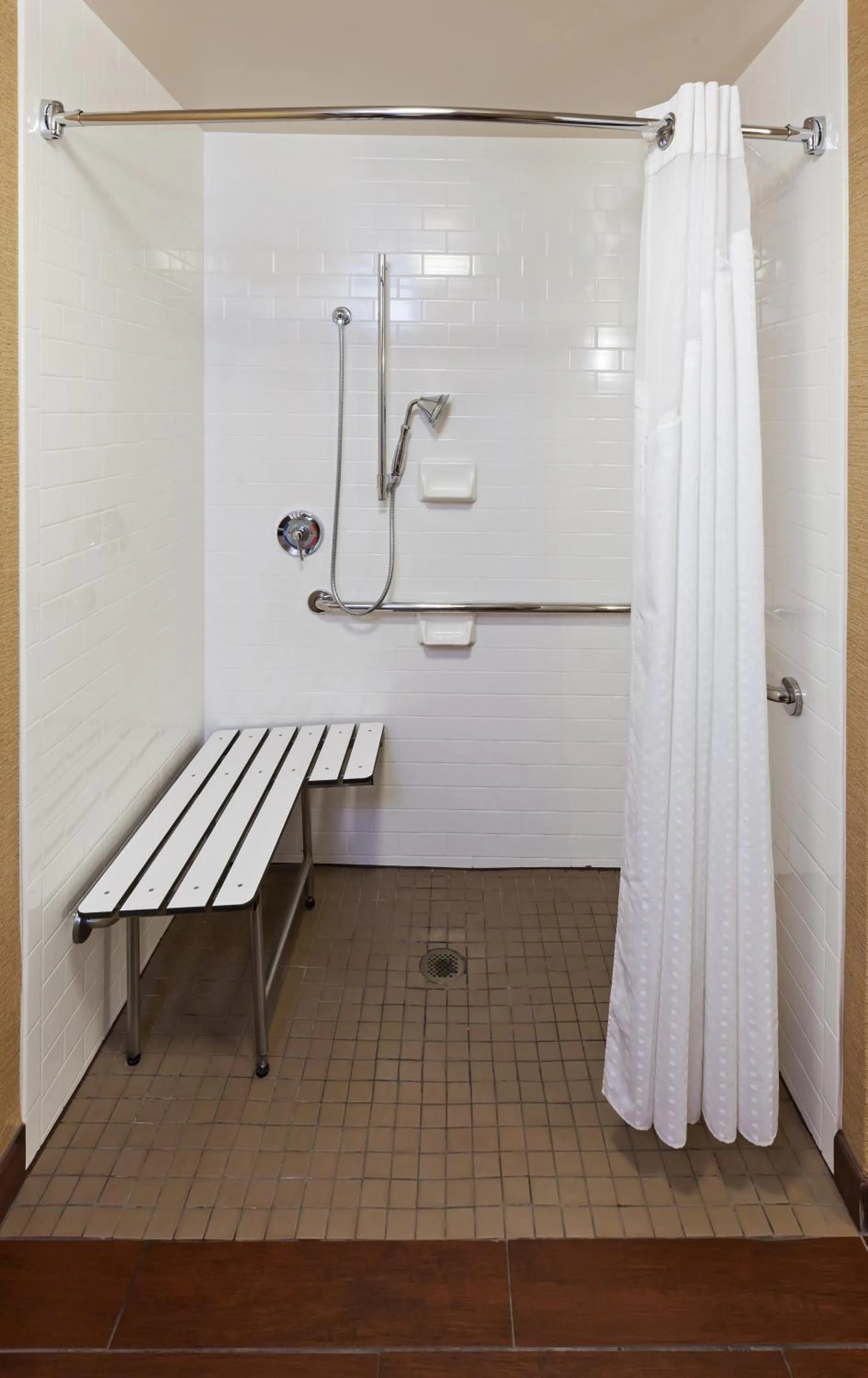 Shower in Holiday Inn Ardmore by IHG
