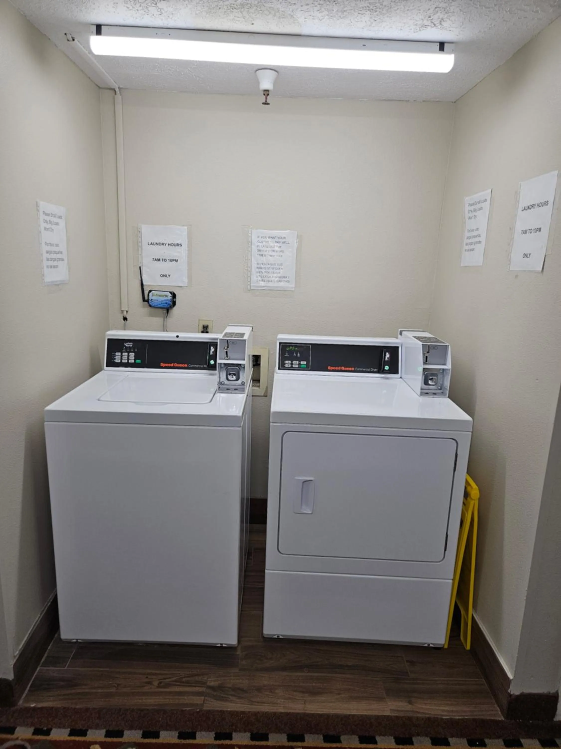 laundry in Quality Inn Beaver I-15