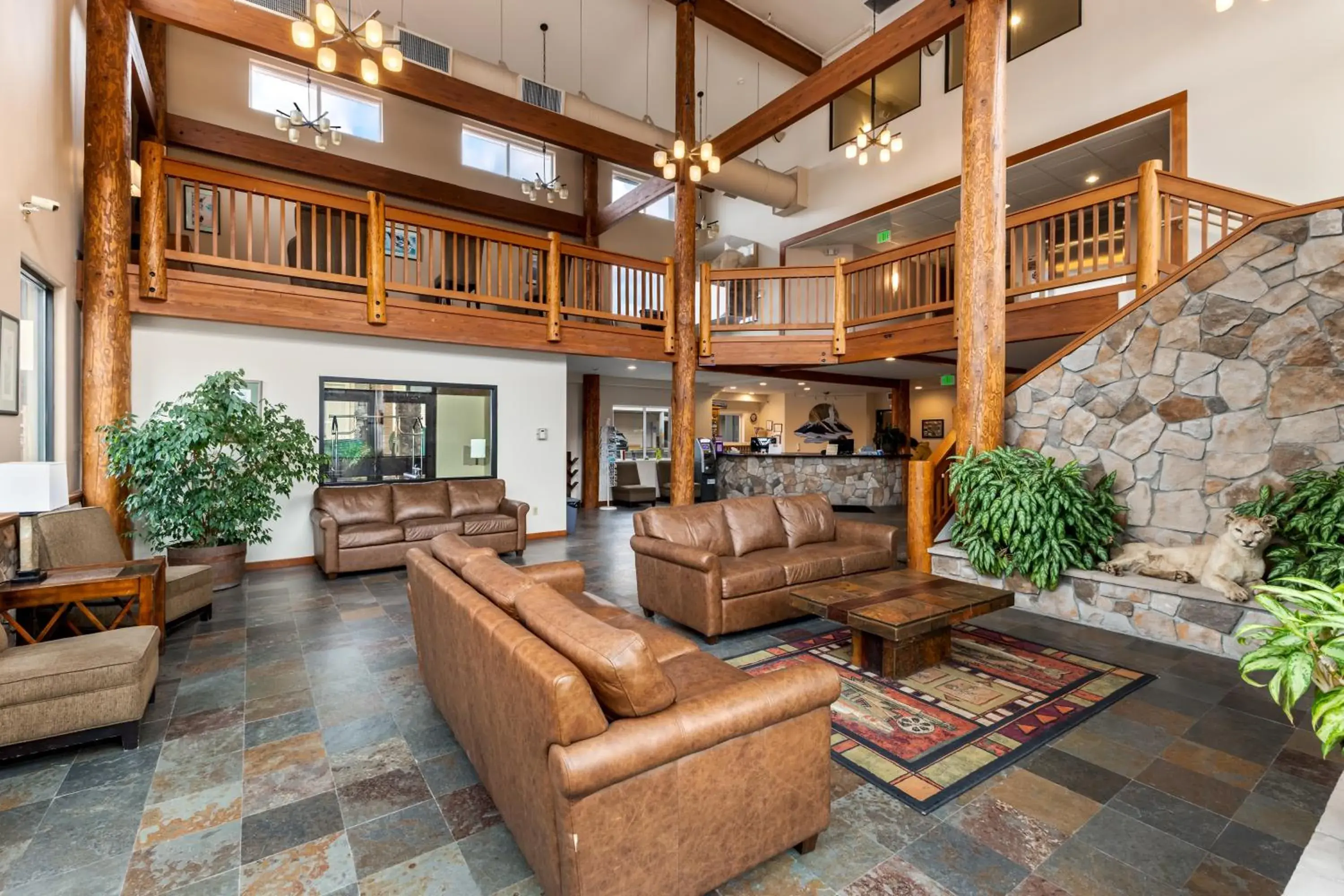 Lobby or reception in Breeze Inn Hotel & Motel Lobby or reception in Breeze Inn Hotel & Motel