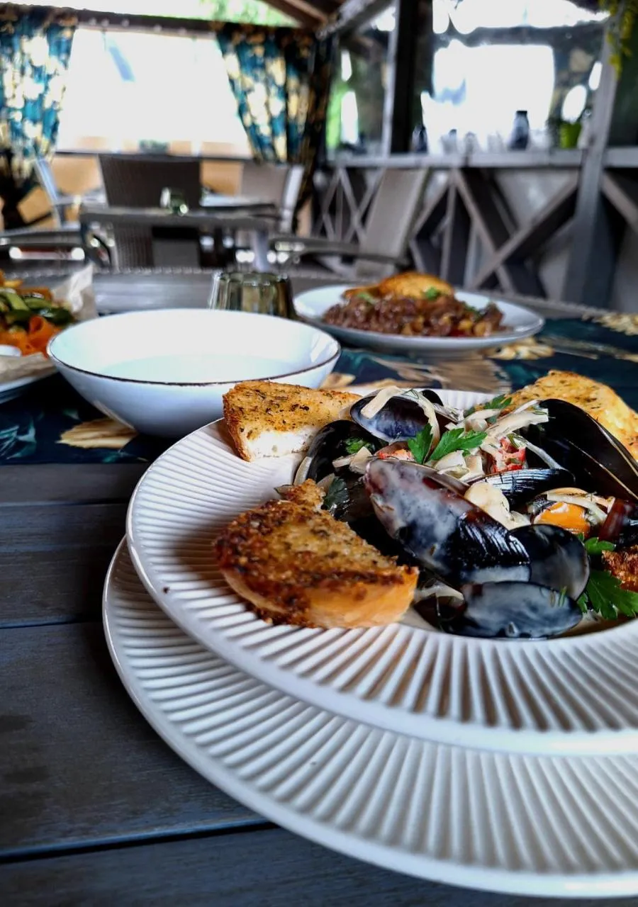 Food close-up in Hotel Restauracja Rondo