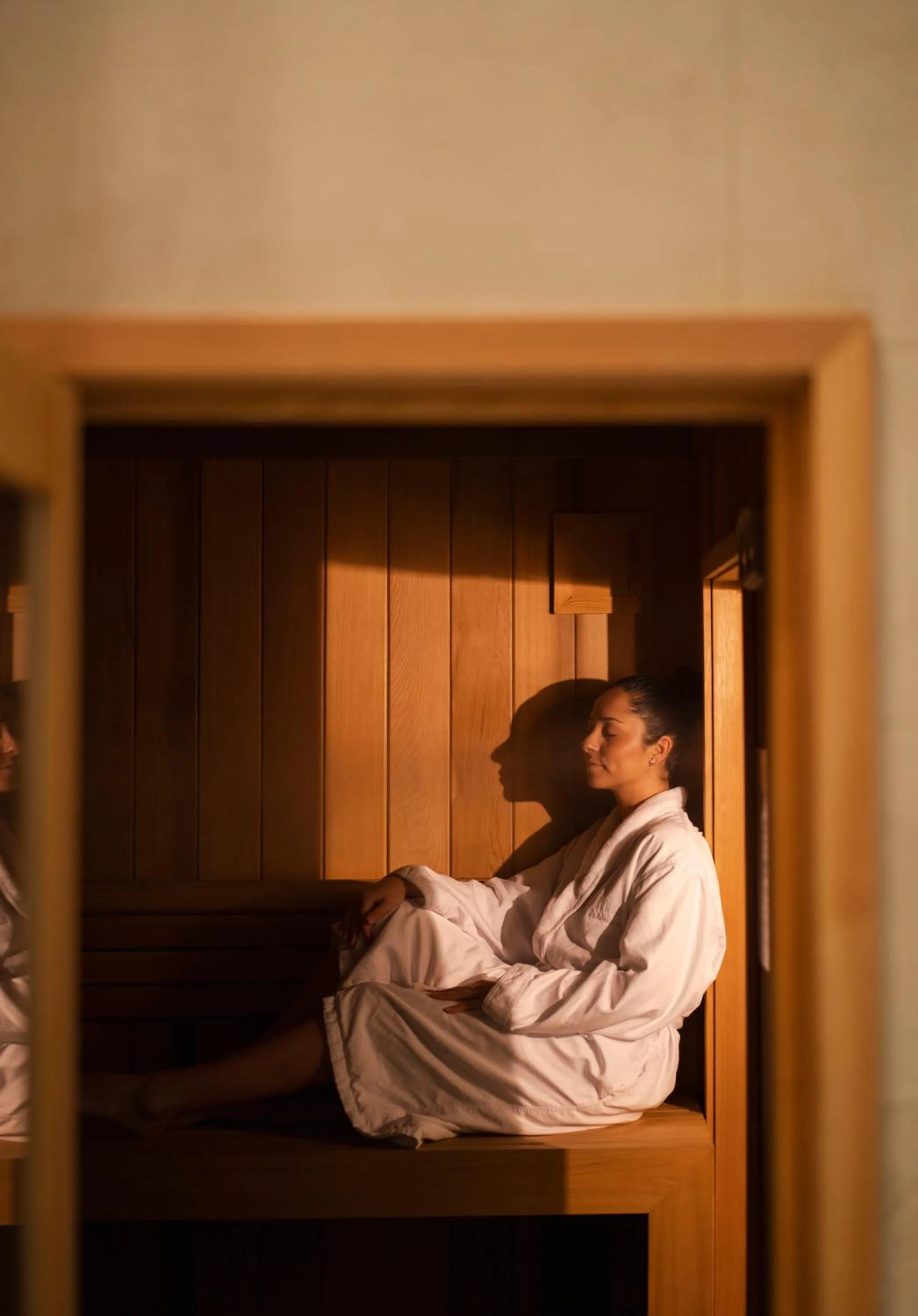 Sauna in Rosewood Hotel Georgia