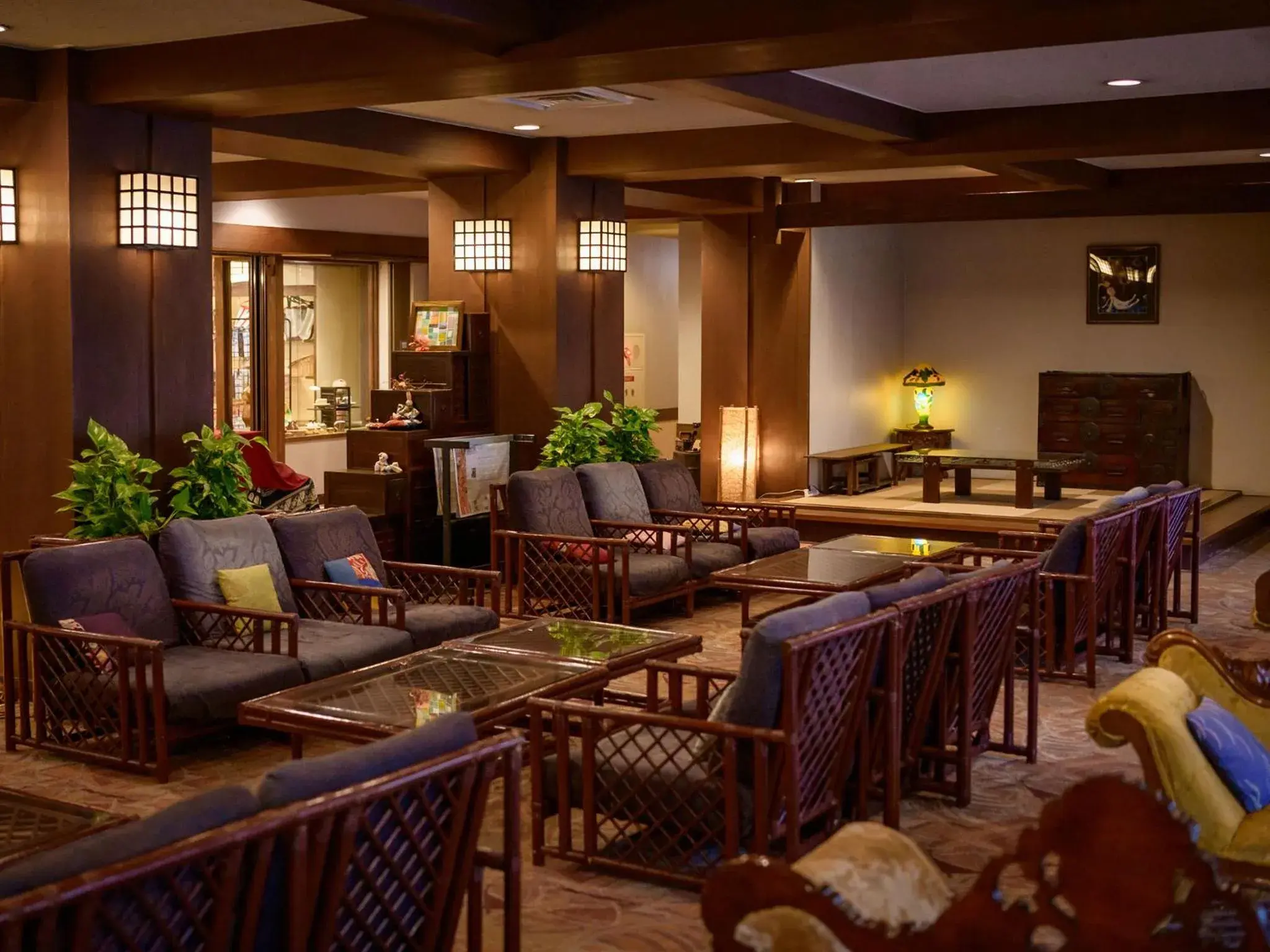 Lobby or reception in Isshinkan Lobby or reception in Isshinkan