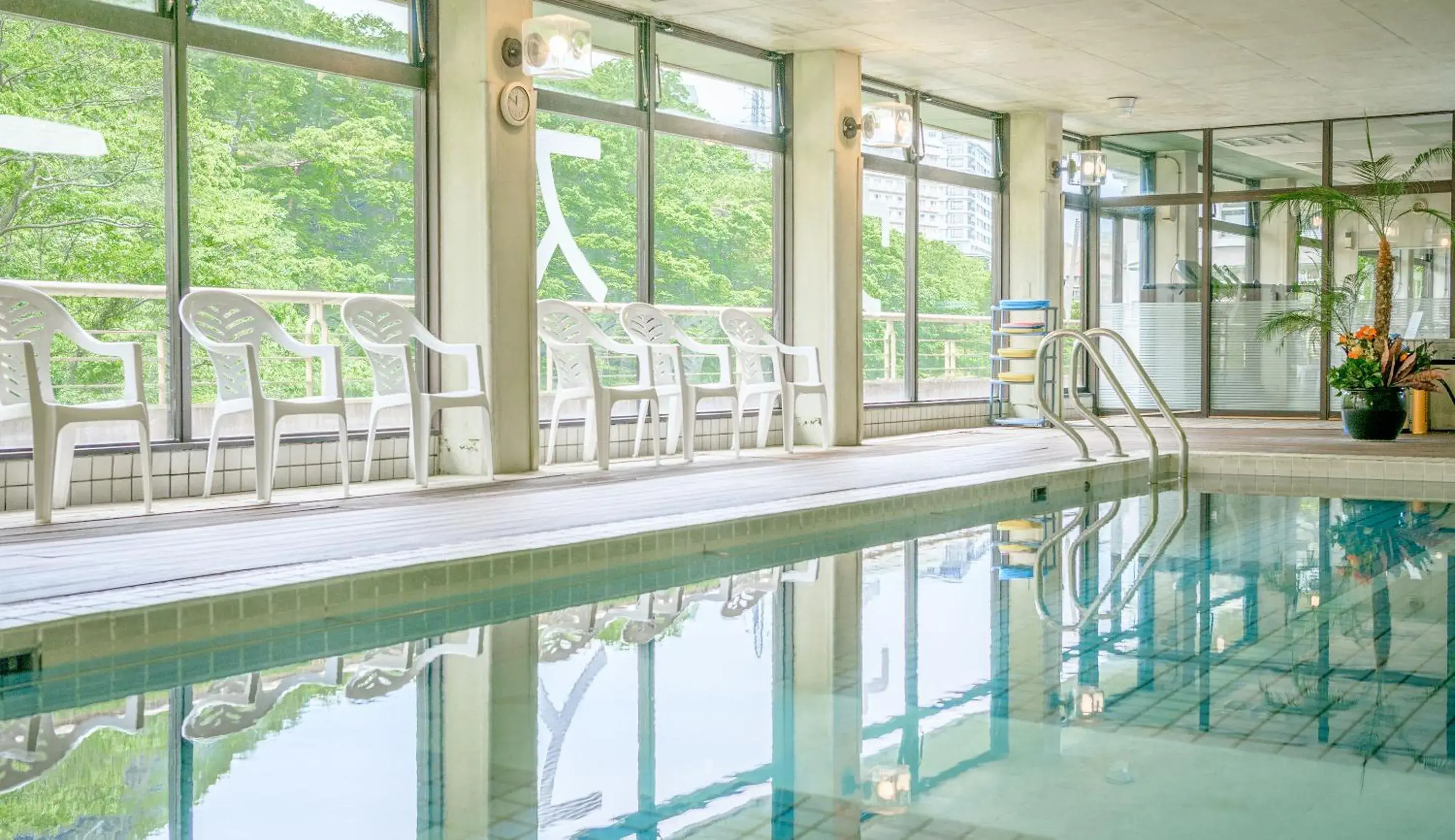 Swimming pool in Isshinkan Swimming pool in Isshinkan