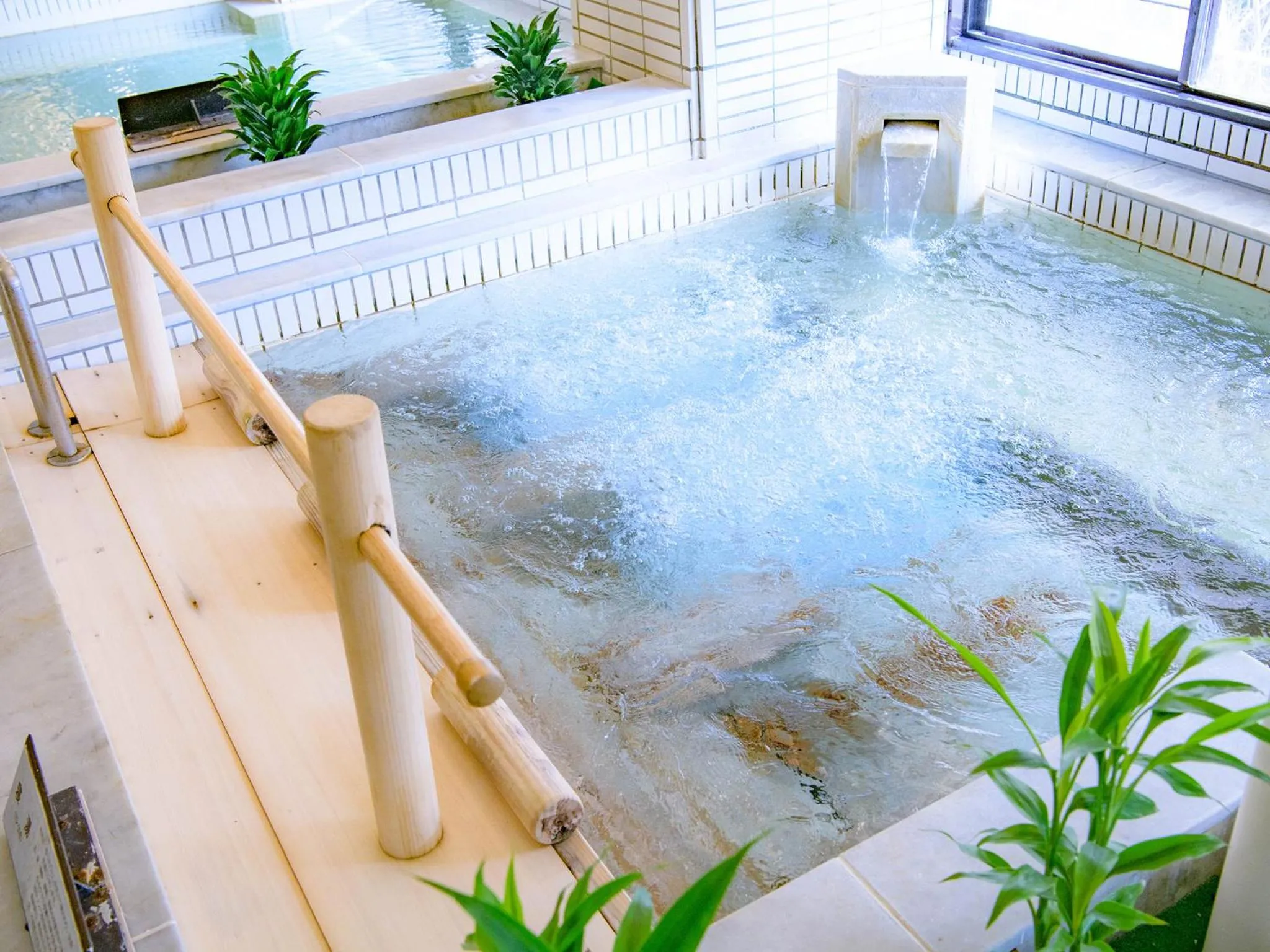 Hot Spring Bath in Isshinkan