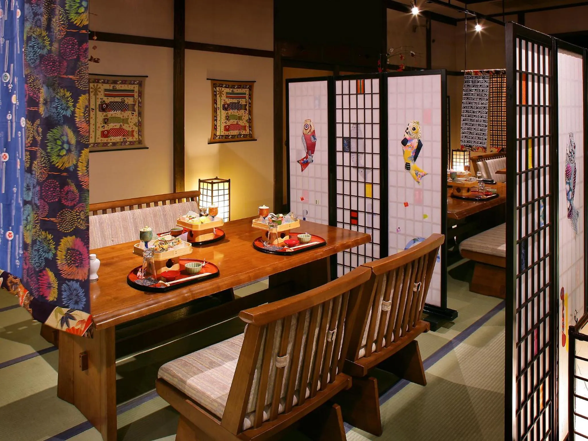 Dining area in Isshinkan