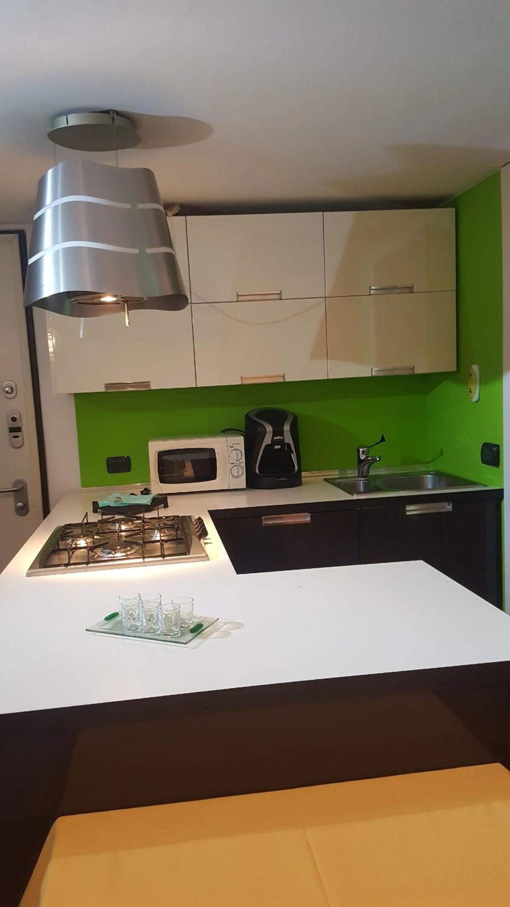 Kitchen or kitchenette in Apartaments Sonnino