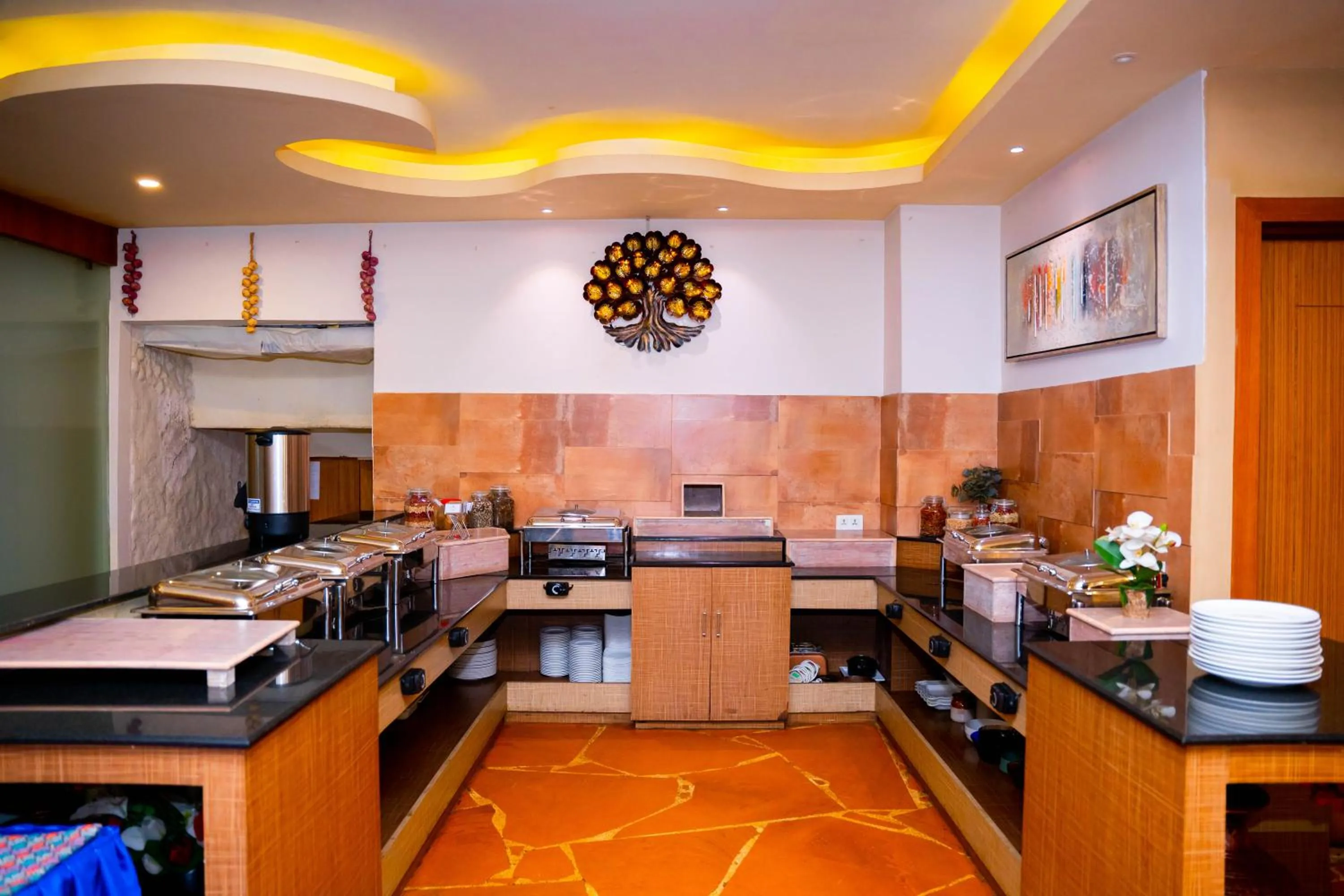 Breakfast in Teeka Resort Suites & Spa