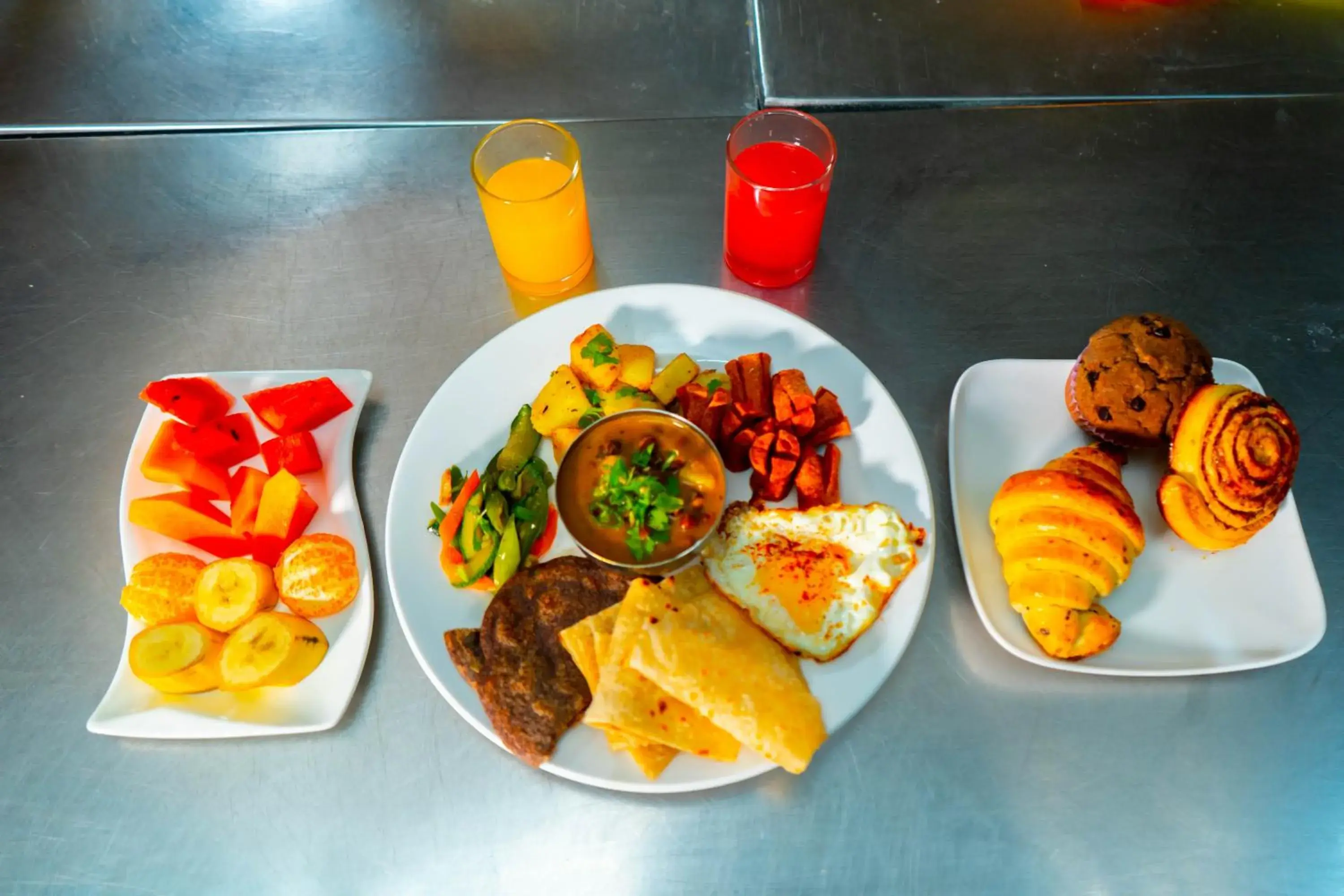 Food close-up in Teeka Resort Suites & Spa Food close-up in Teeka Resort Suites & Spa