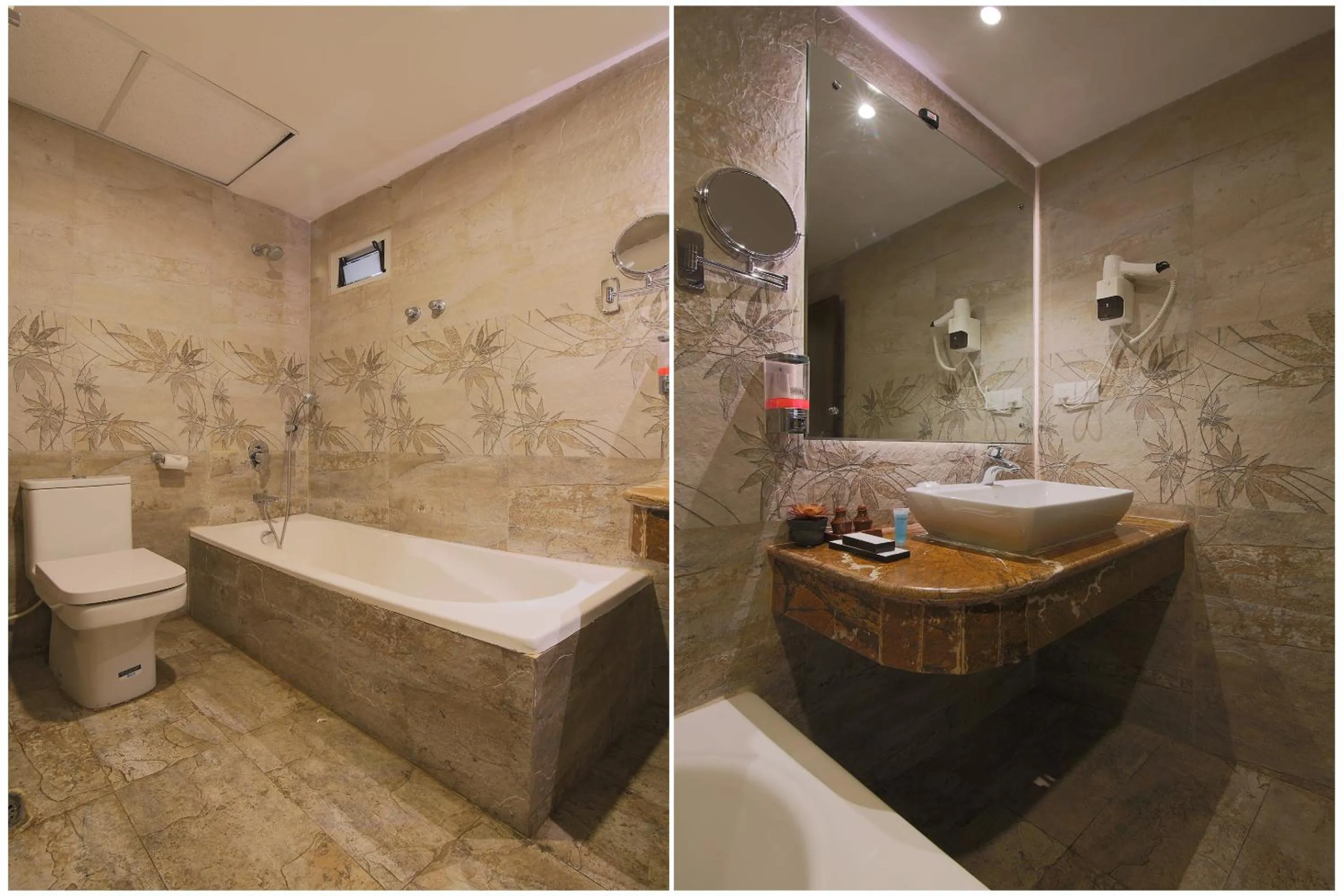 Shower in Teeka Resort Suites & Spa